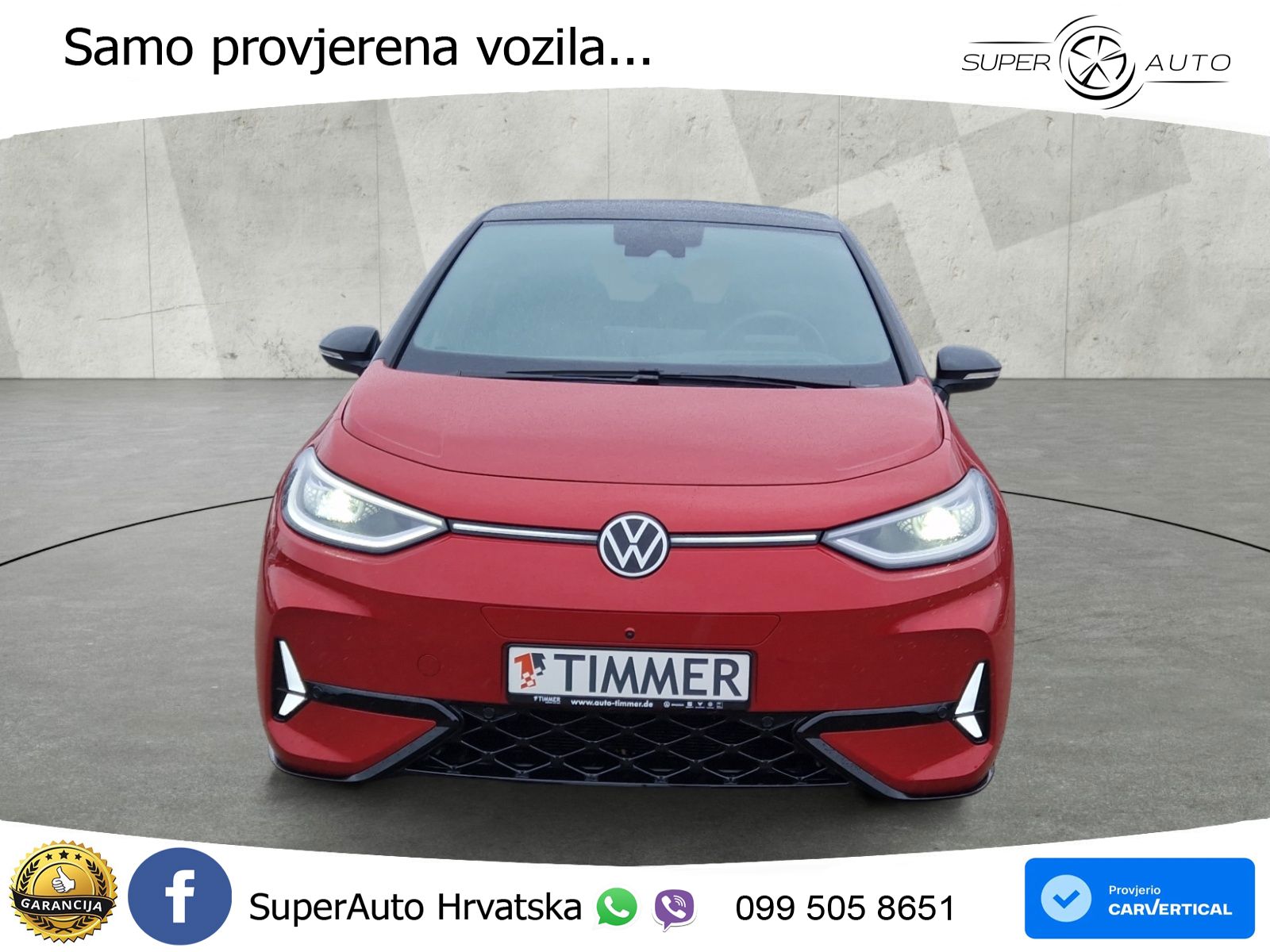 Volkswagen ID.3 GTX 84 kWh (286 KS) LED+GR SJED+ACC