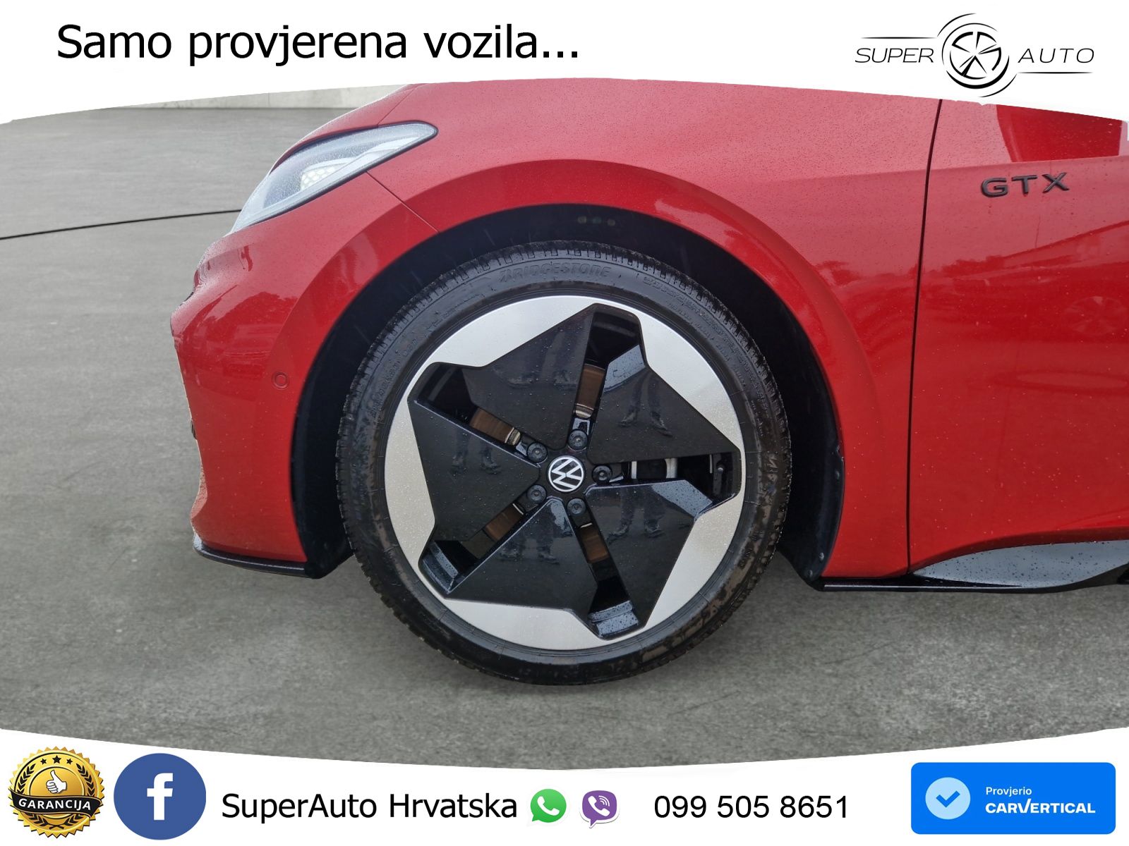 Volkswagen ID.3 GTX 84 kWh (286 KS) LED+GR SJED+ACC