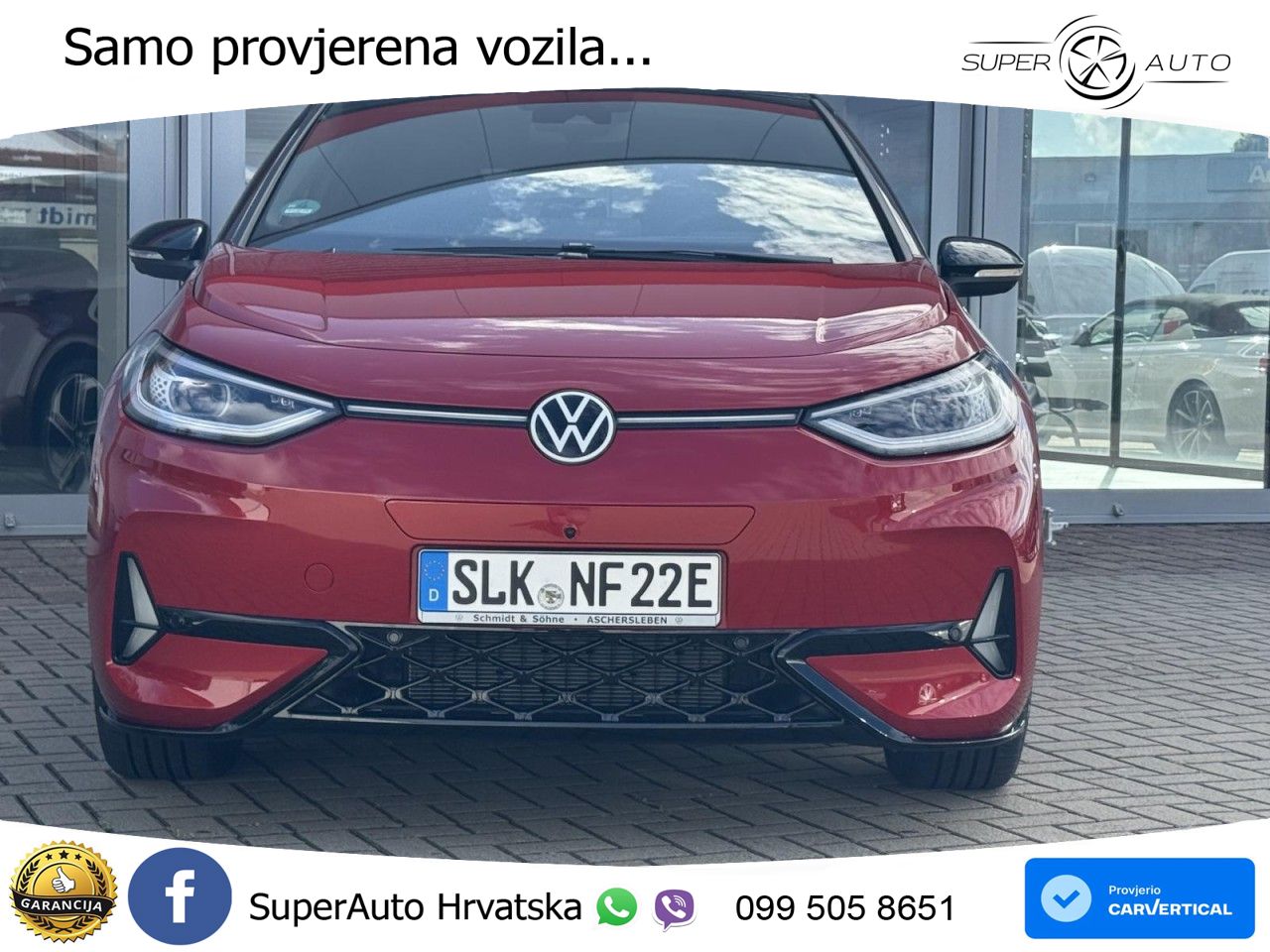Volkswagen ID.3 GTX 84 kWh (286 KS)