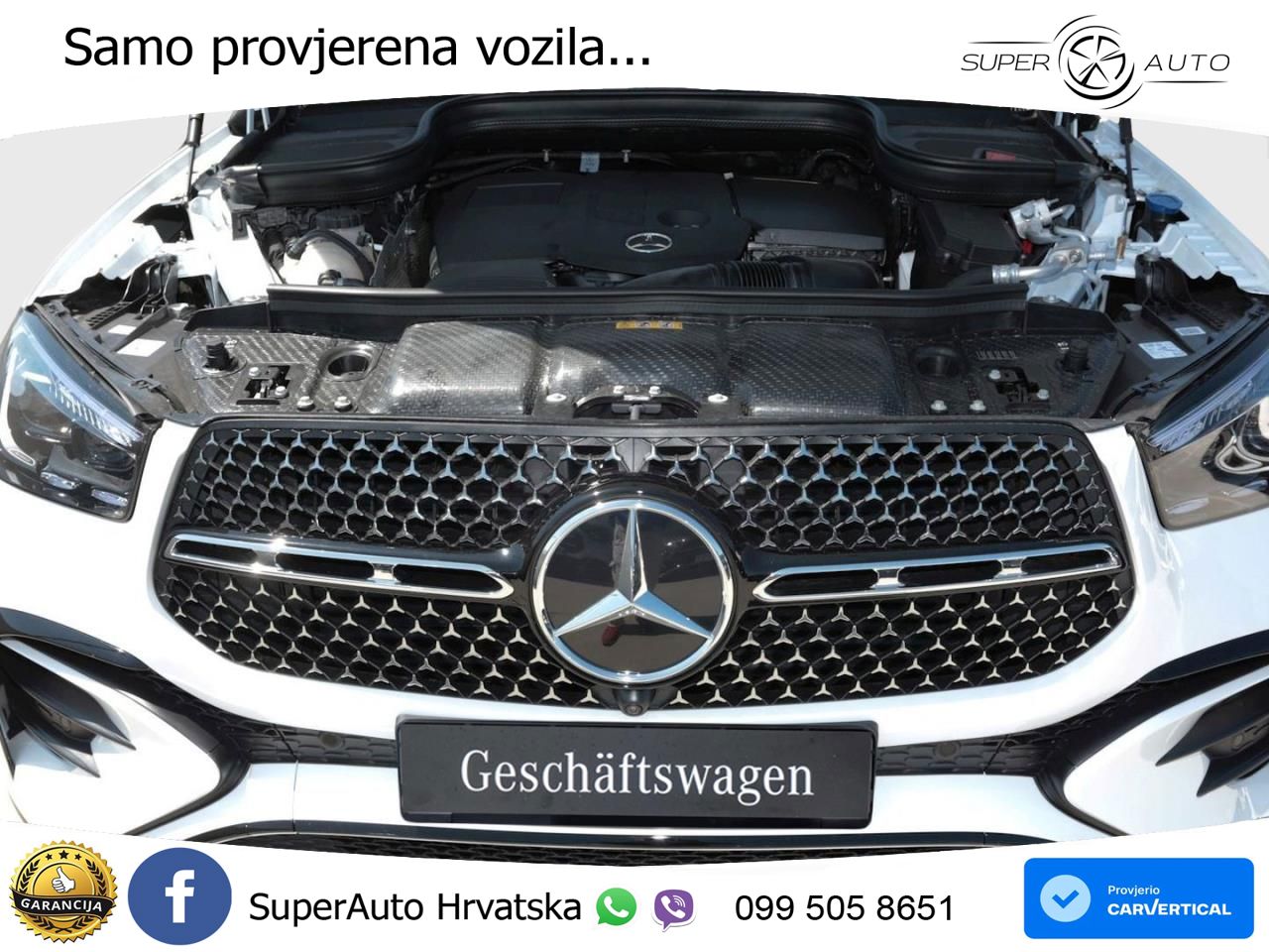 Mercedes GLE Coupe 300d (269 ks) EQ Boost 4MATIC 9G-TRONIC AMG LED+GR SJED+ACC