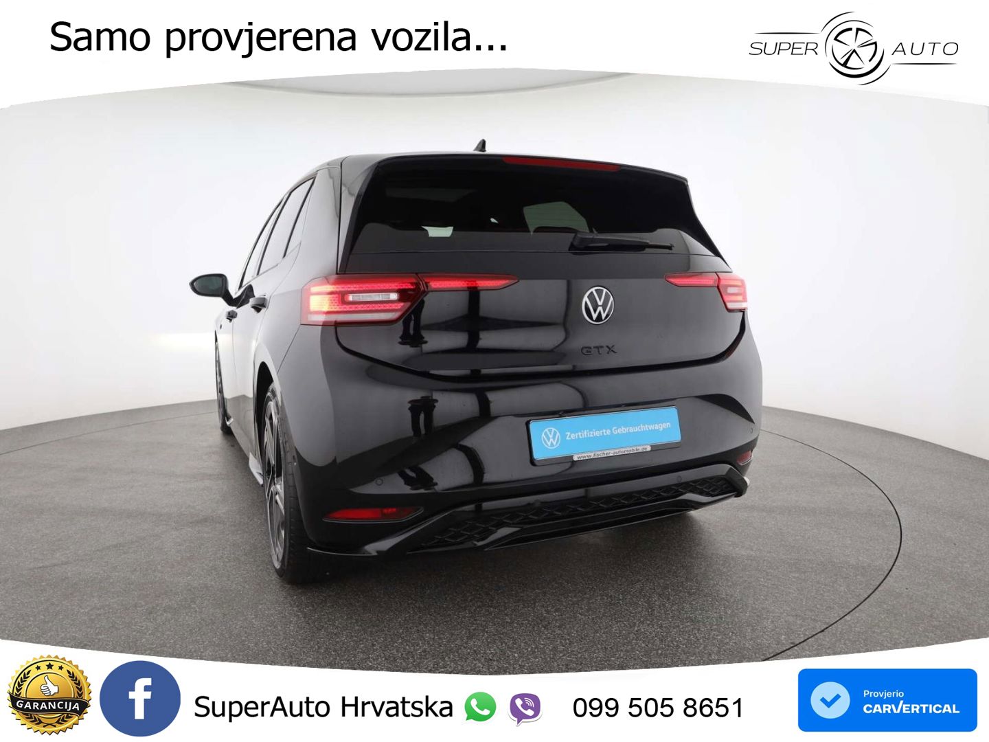 Volkswagen ID.3 GTX 84 kWh (286 KS) LED+GR SJED+ACC