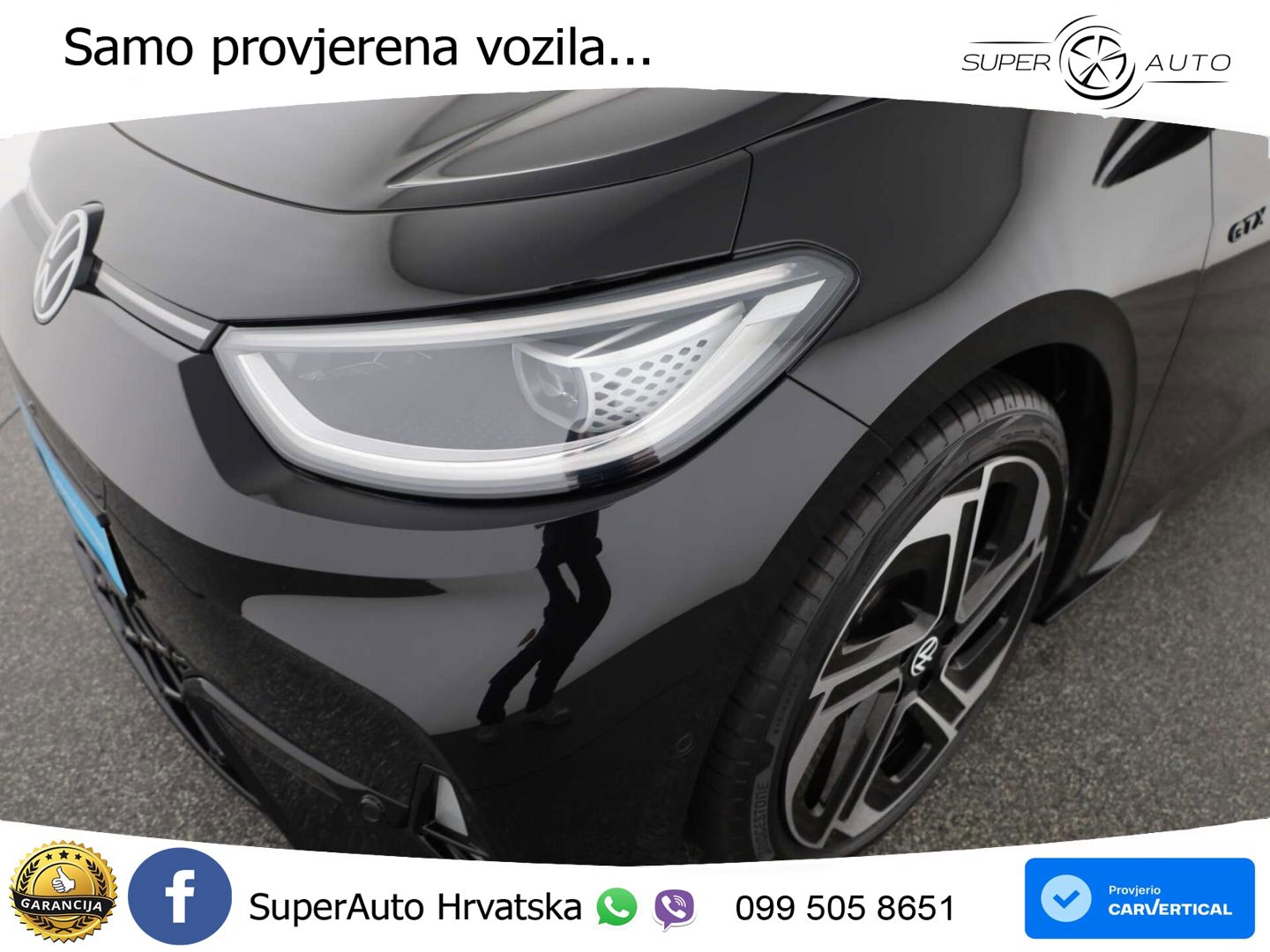 Volkswagen ID.3 GTX 84 kWh (286 KS) LED+GR SJED+ACC