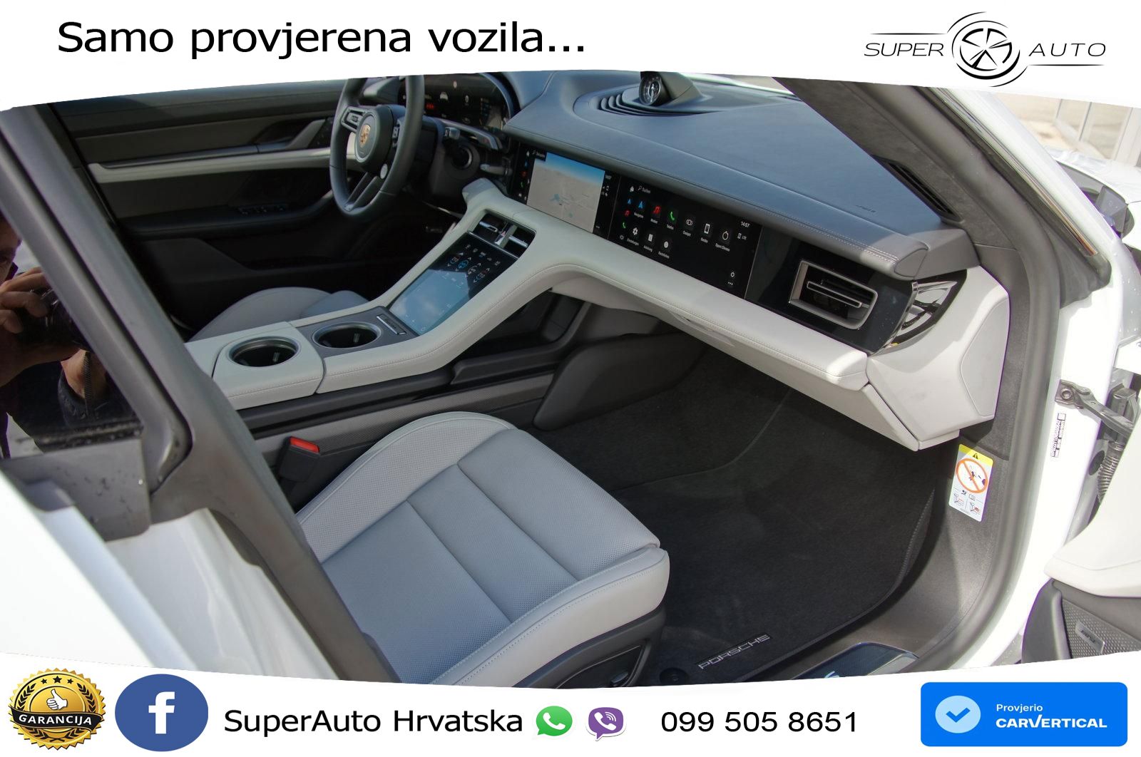 Porsche Taycan Turbo S 93.4 kWh (761 KS)