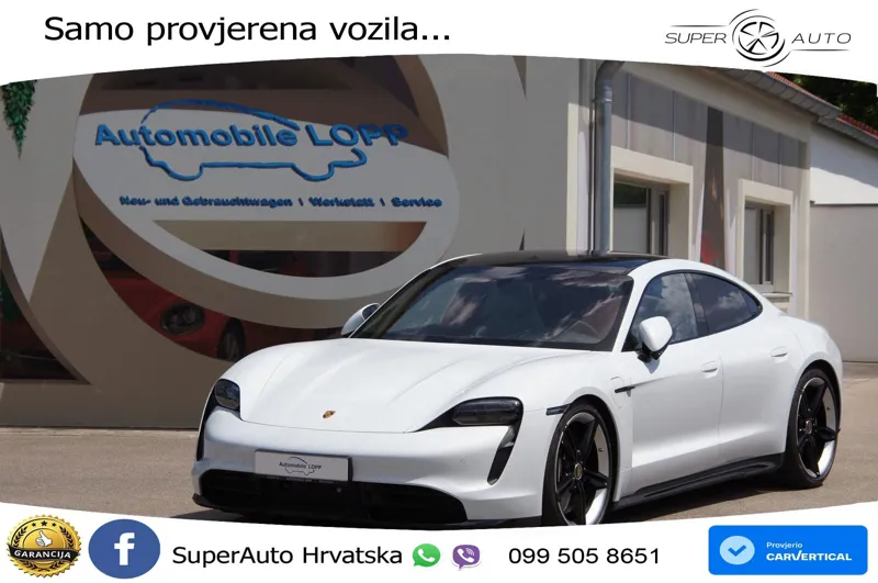 Porsche Taycan Turbo S 93.4 kWh (761 KS) LED+GR SJED+ACC