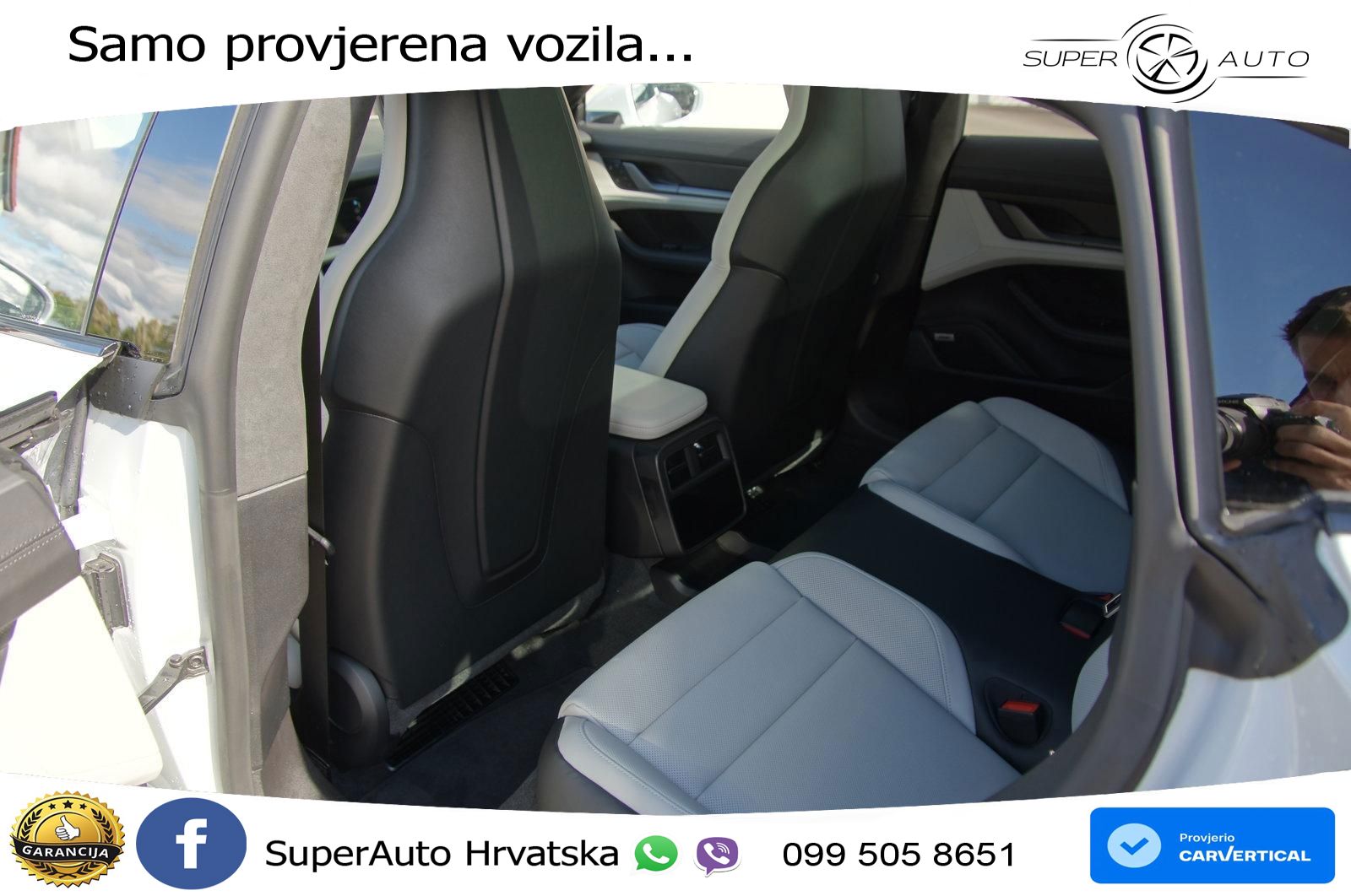 Porsche Taycan Turbo S 93.4 kWh (761 KS)