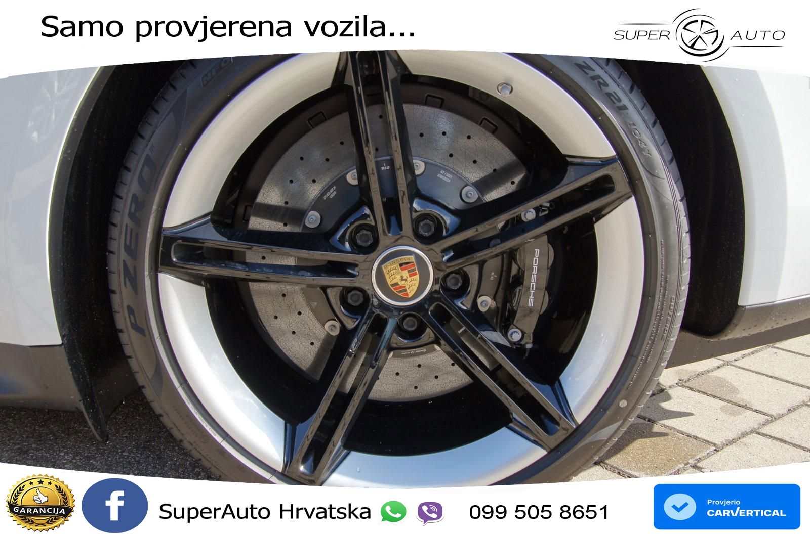 Porsche Taycan Turbo S 93.4 kWh (761 KS)