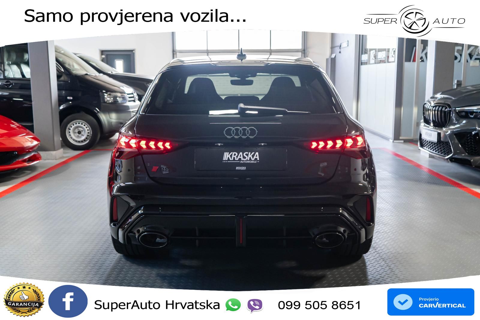 Audi RS3 Sedan 2.5 TFSI (400 KS) quattro S tronic LED+GR SJED+ACC