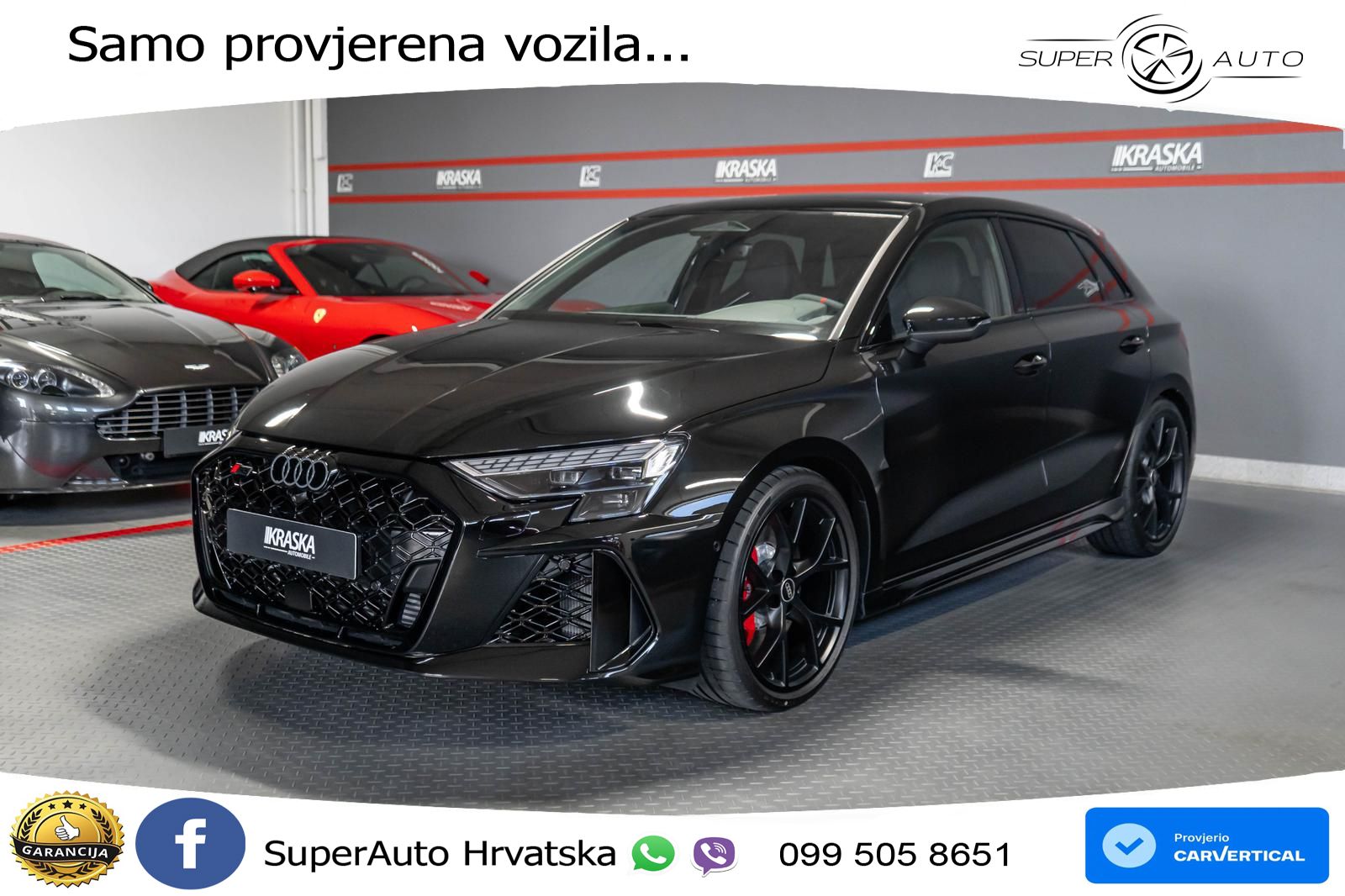 Audi RS3 Sedan 2.5 TFSI (400 KS) quattro S tronic LED+GR SJED+ACC