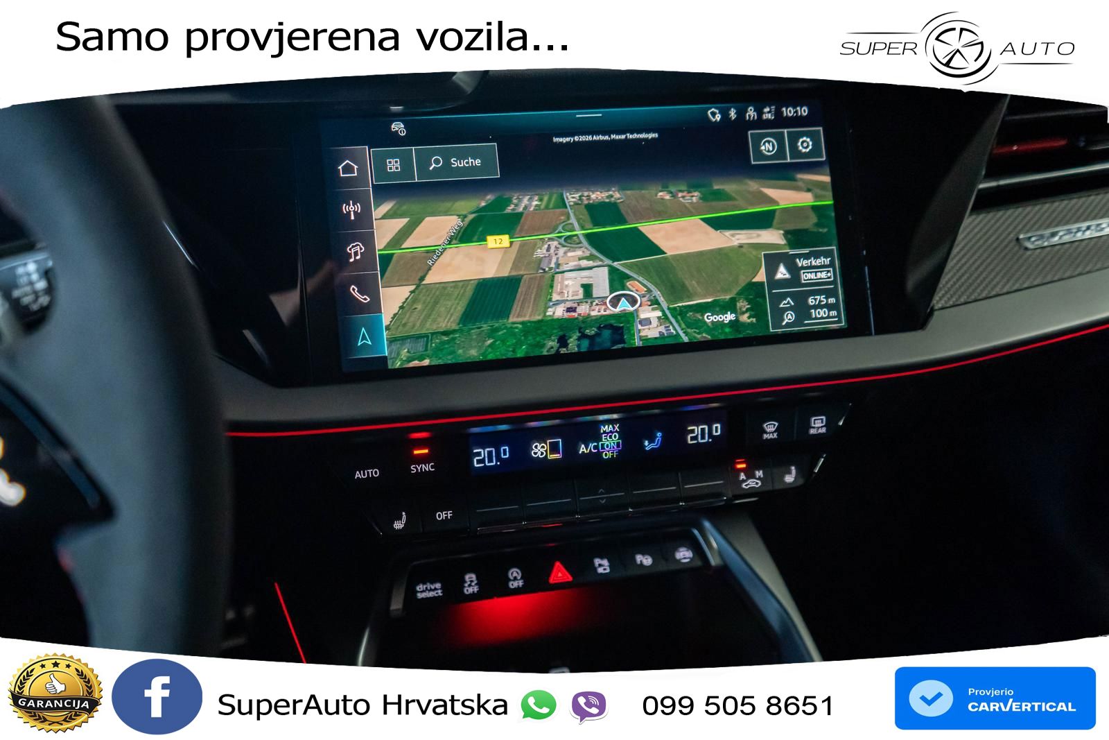 Audi RS3 Sedan 2.5 TFSI (400 KS) quattro S tronic LED+GR SJED+ACC
