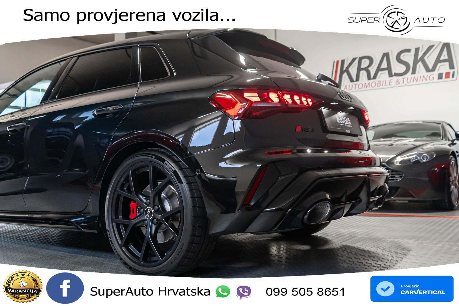 Audi RS3 Sedan 2.5 TFSI (400 KS) quattro S tronic LED+GR SJED+ACC