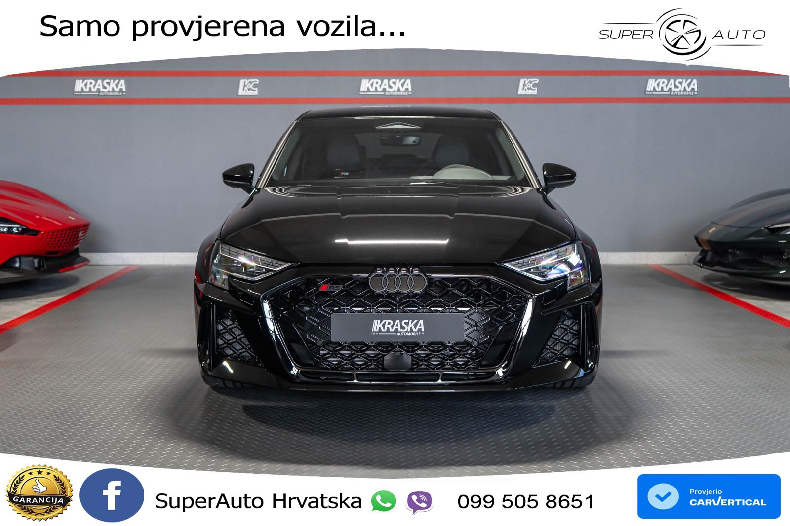 Audi RS3 Sedan 2.5 TFSI (400 KS) quattro S tronic LED+GR SJED+ACC