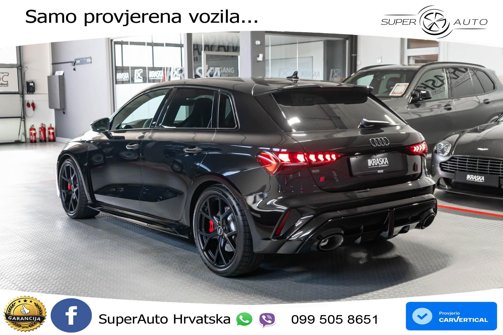 Audi RS3 Sedan 2.5 TFSI (400 KS) quattro S tronic LED+GR SJED+ACC