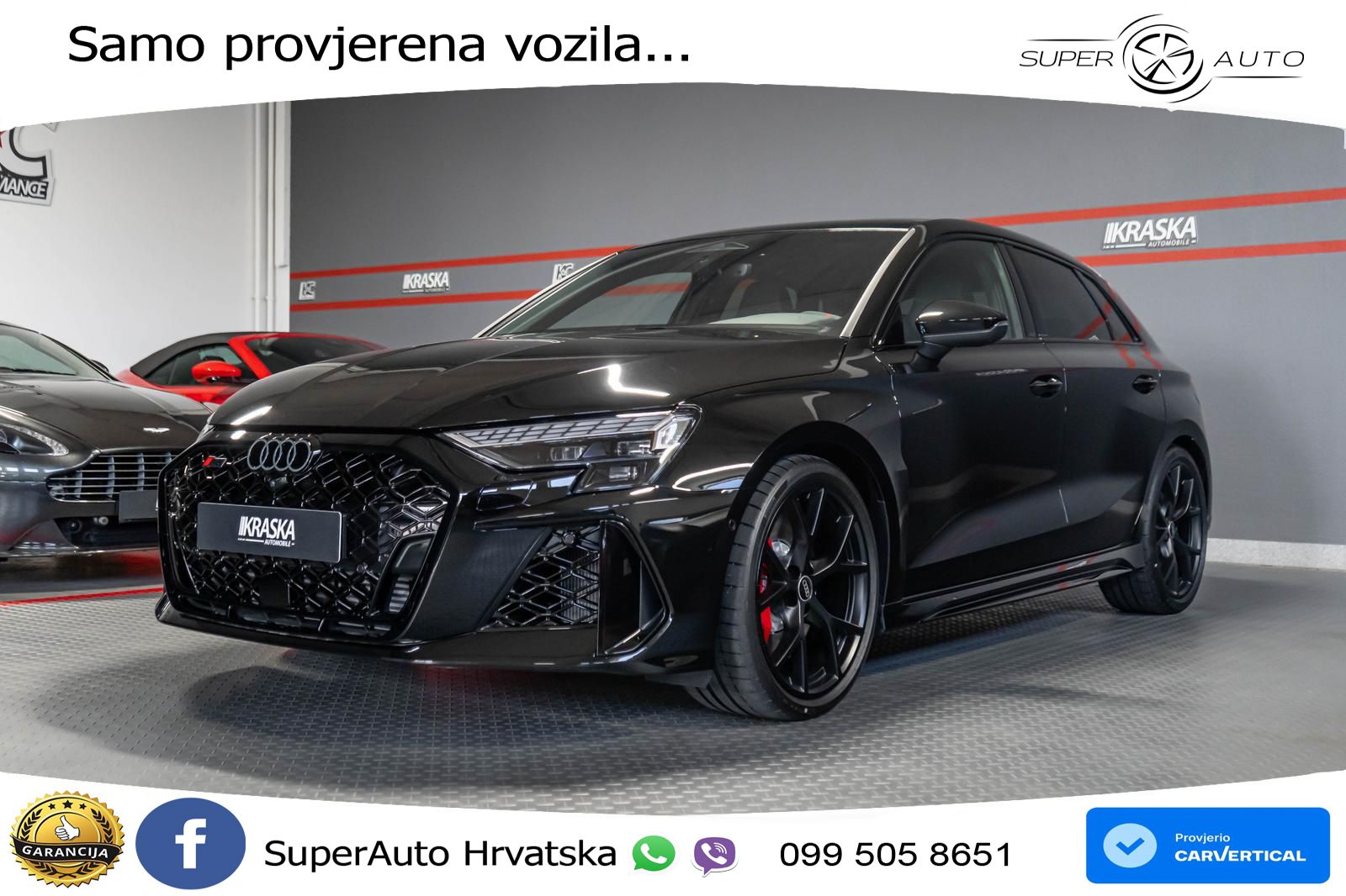 Audi RS3 Sedan 2.5 TFSI (400 KS) quattro S tronic LED+GR SJED+ACC