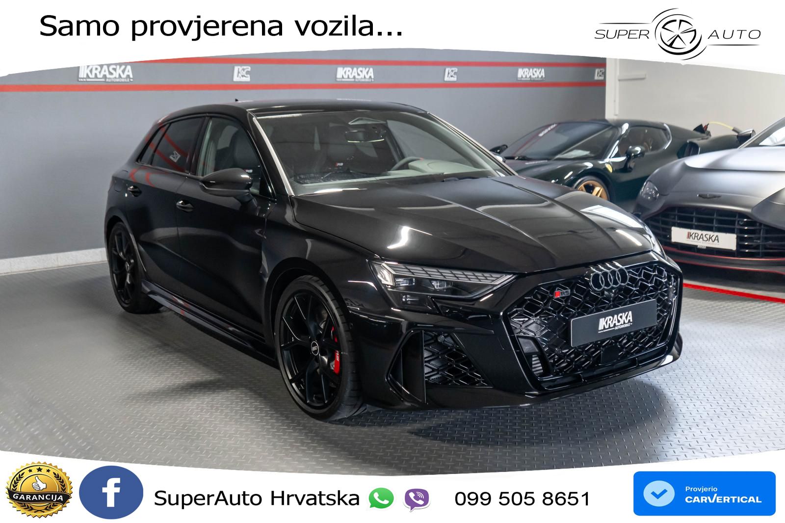 Audi RS3 Sedan 2.5 TFSI (400 KS) quattro S tronic LED+GR SJED+ACC