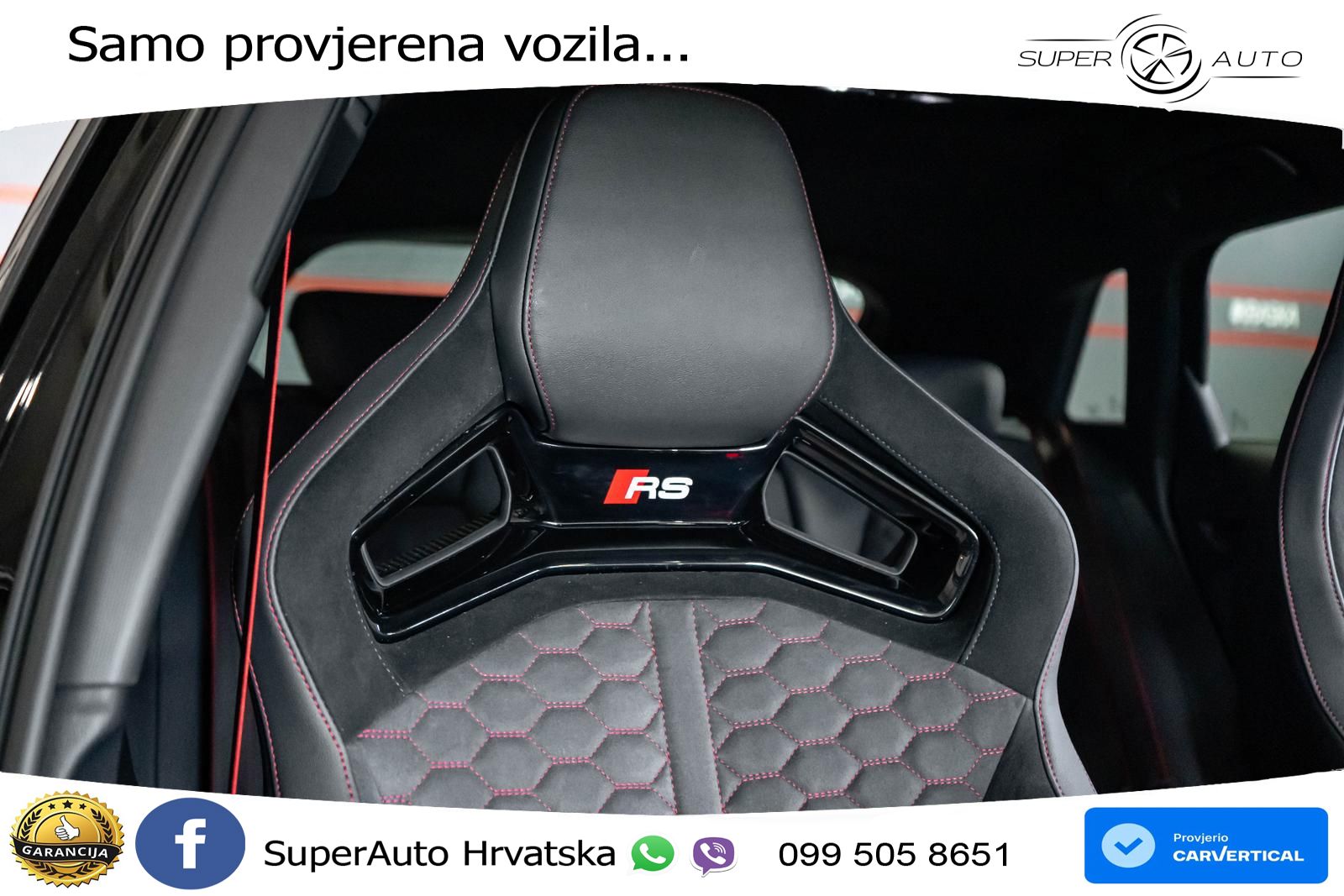 Audi RS3 Sedan 2.5 TFSI (400 KS) quattro S tronic LED+GR SJED+ACC