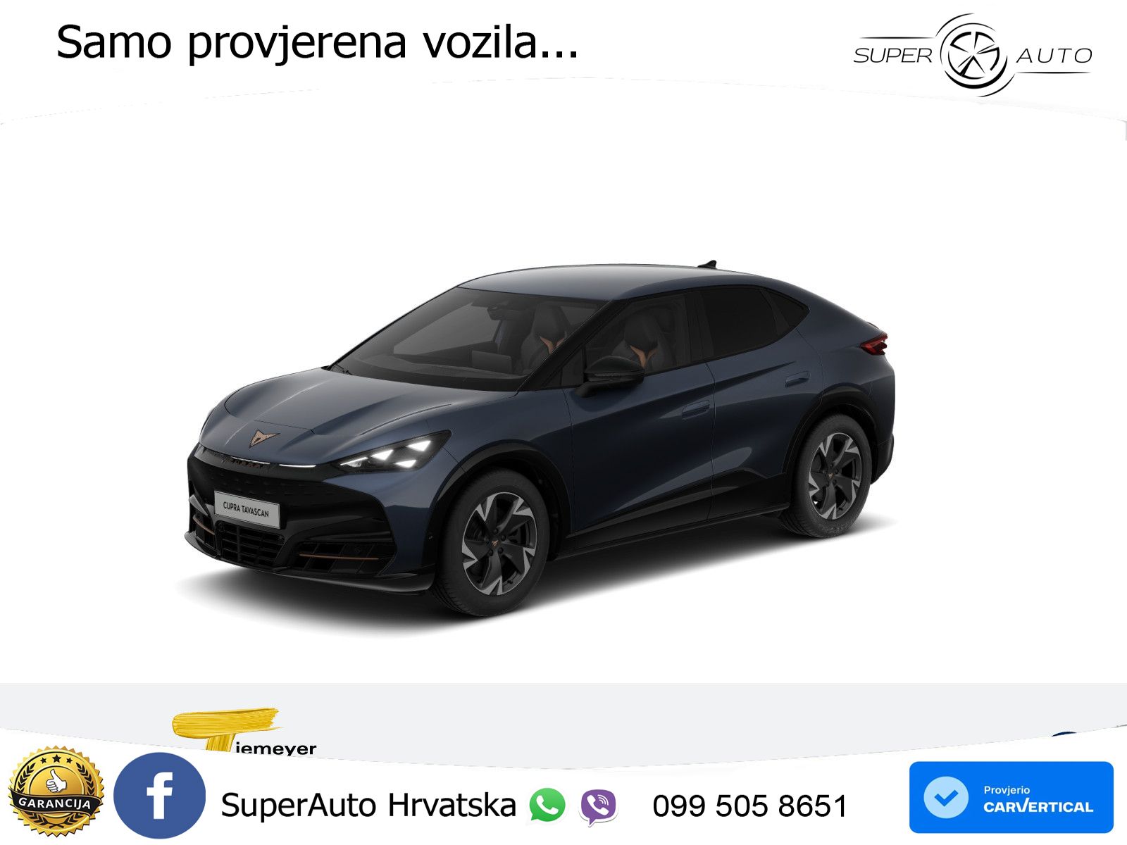 Cupra Tavascan 82 kWh (286 KS) LED+GR SJED+ACC
