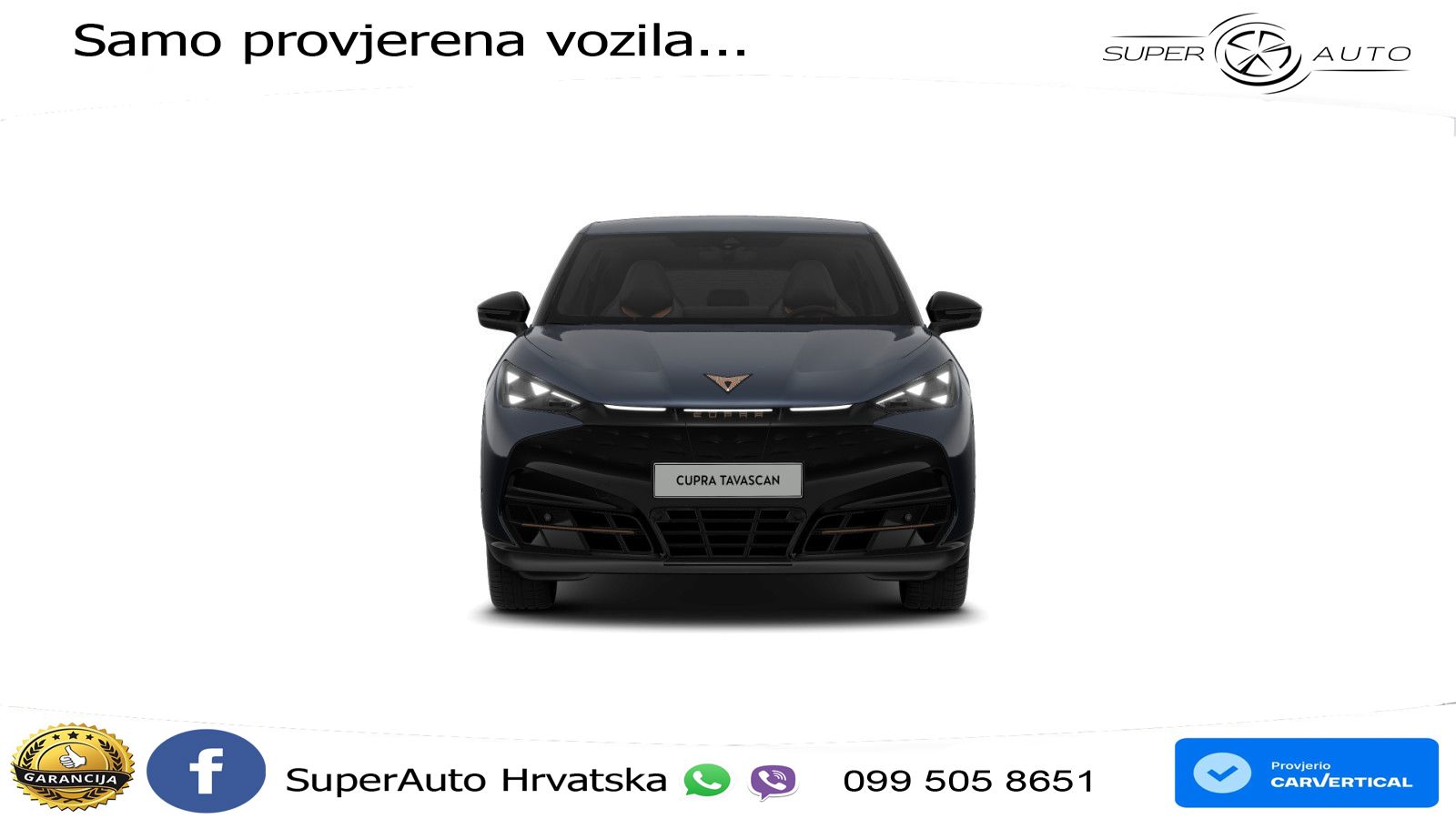 Cupra Tavascan 82 kWh (286 KS) LED+GR SJED+ACC
