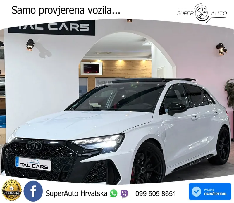 Audi RS3 Sedan 2.5 TFSI (400 KS) quattro S tronic LED+GR SJED+ACC