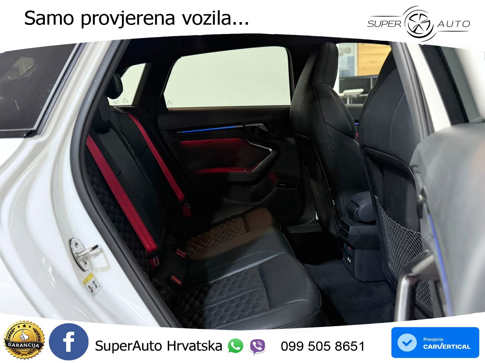 Audi RS3 Sedan 2.5 TFSI (400 KS) quattro S tronic LED+GR SJED+ACC
