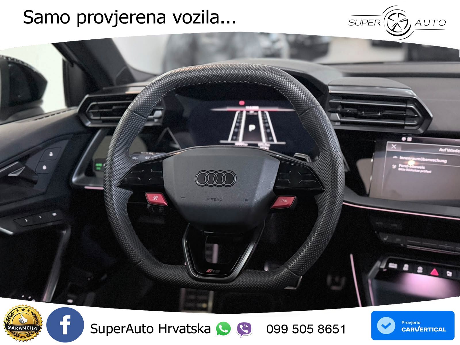Audi RS3 Sedan 2.5 TFSI (400 KS) quattro S tronic LED+GR SJED+ACC