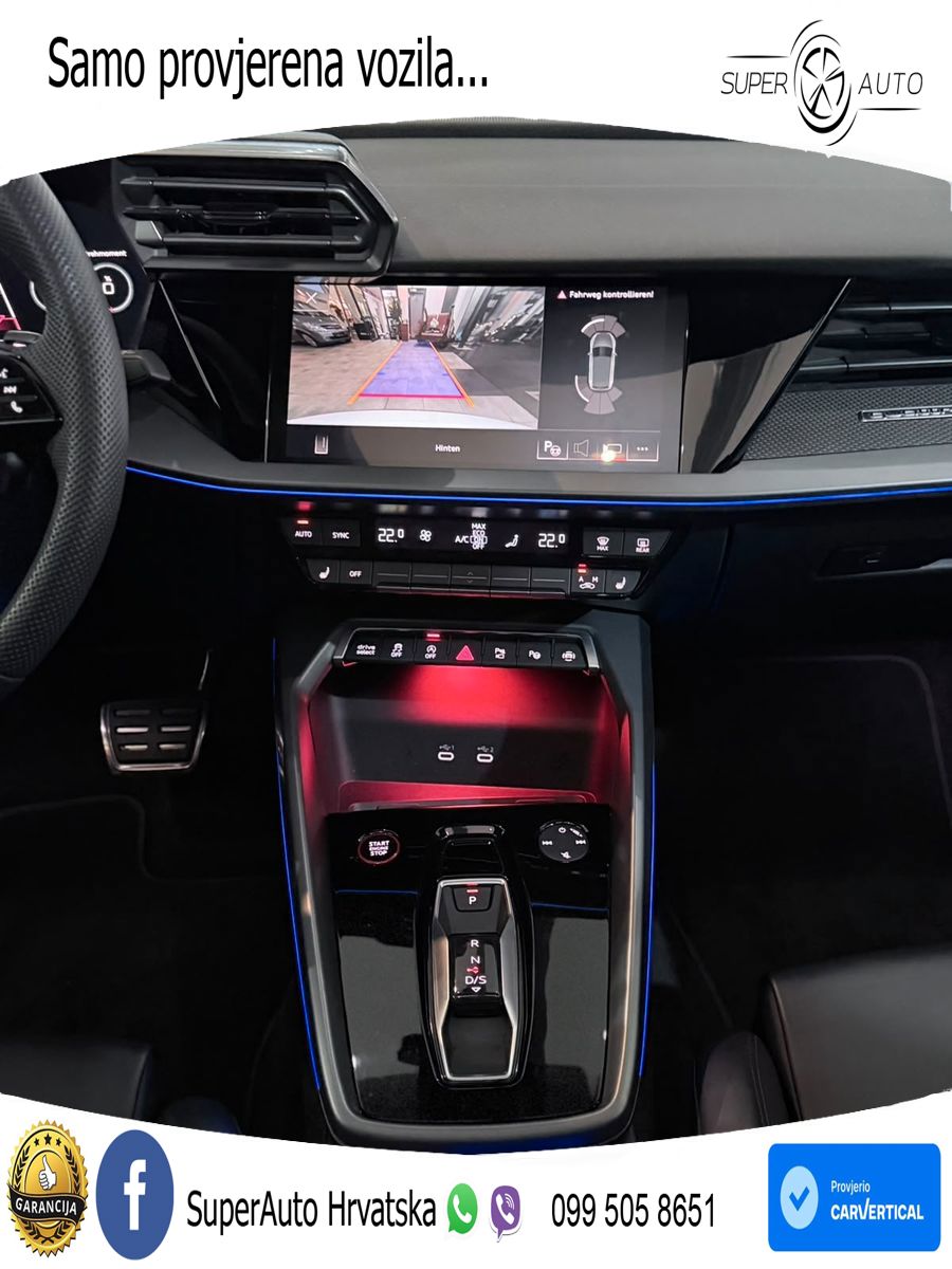 Audi RS3 Sedan 2.5 TFSI (400 KS) quattro S tronic LED+GR SJED+ACC
