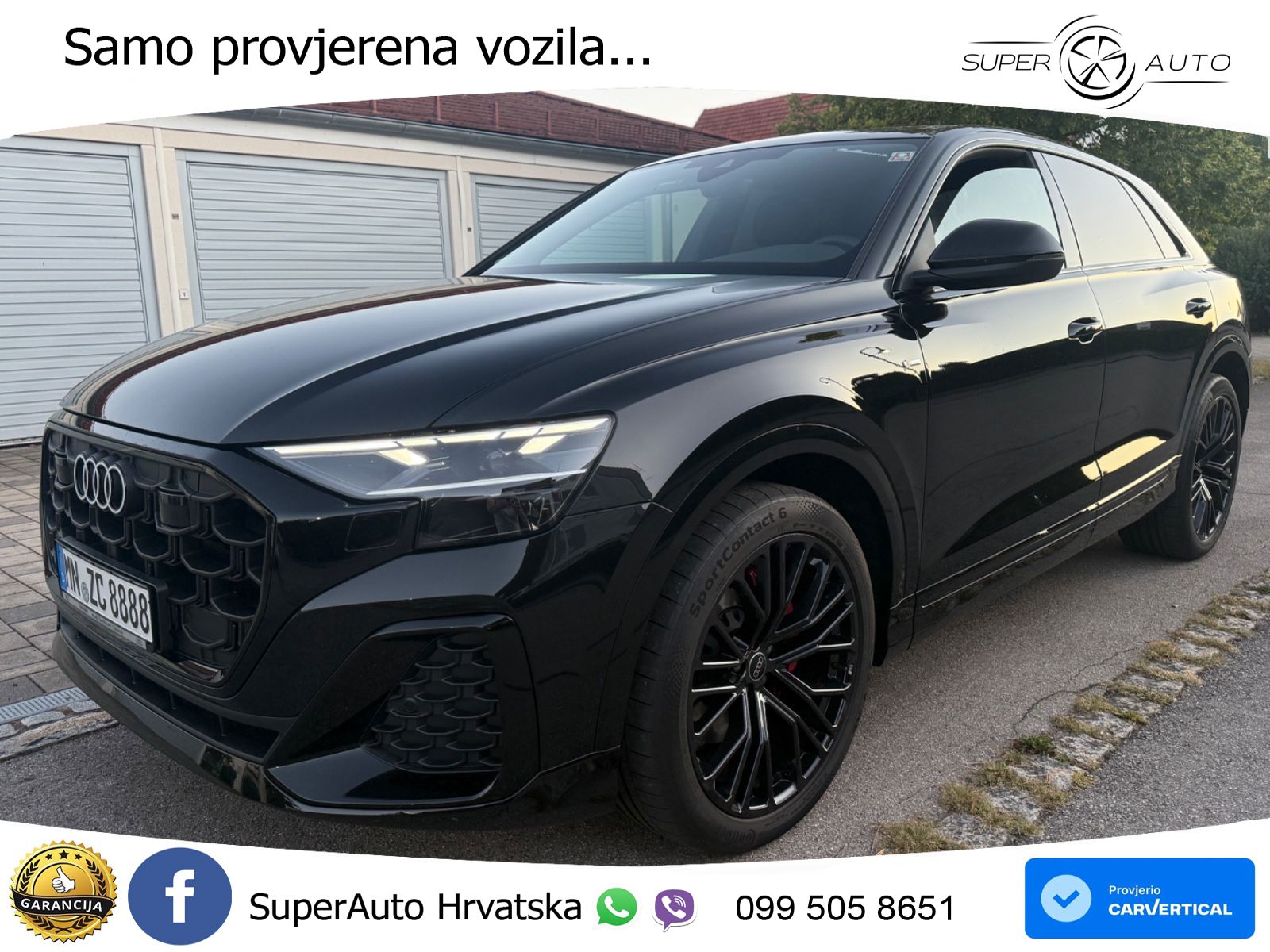 Audi Q8 50 TDI V6 (286 KS) quattro Tiptronic S line LED+GR SJED+ACC