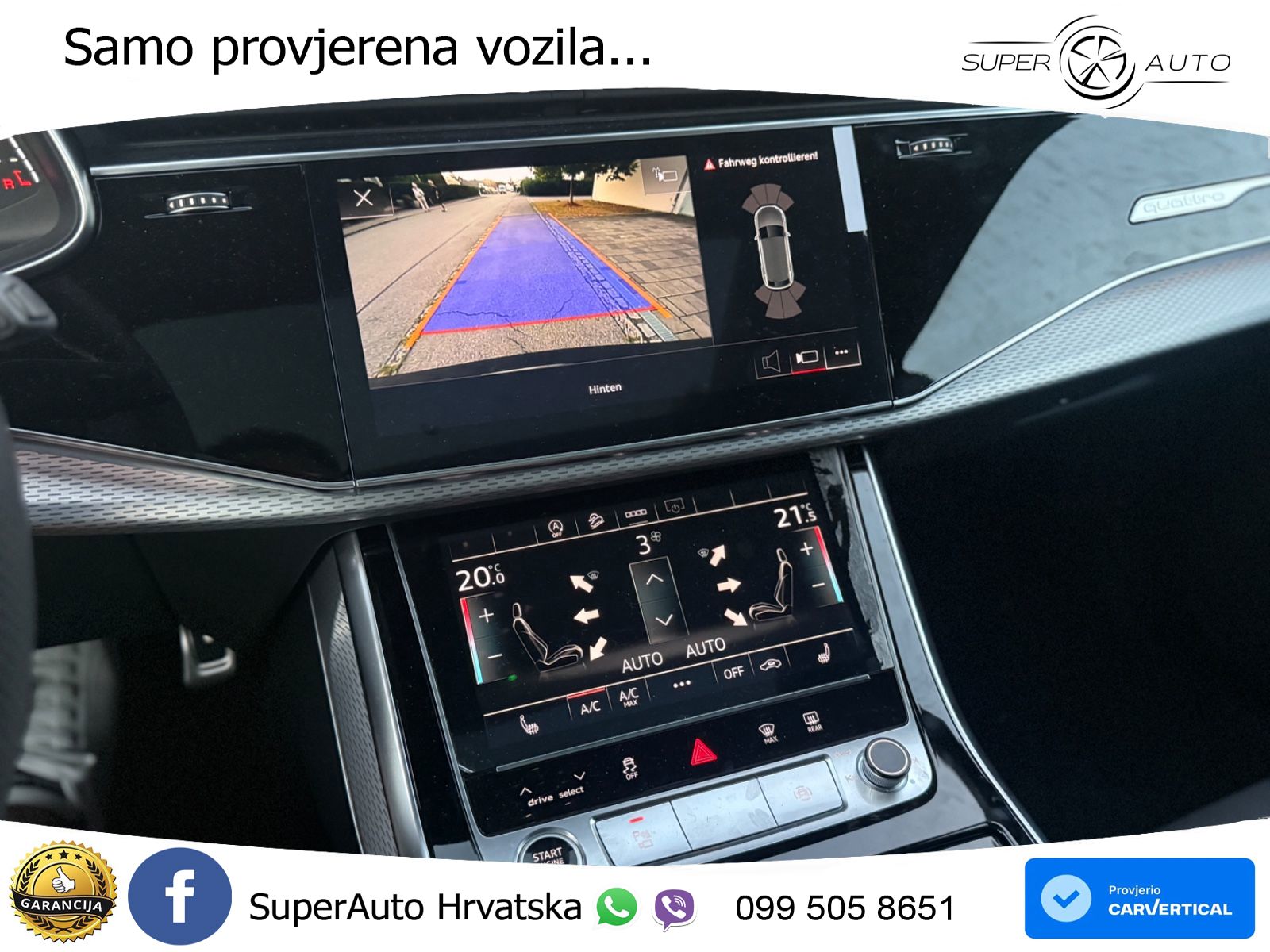 Audi Q8 50 TDI V6 (286 KS) quattro Tiptronic S line LED+GR SJED+ACC