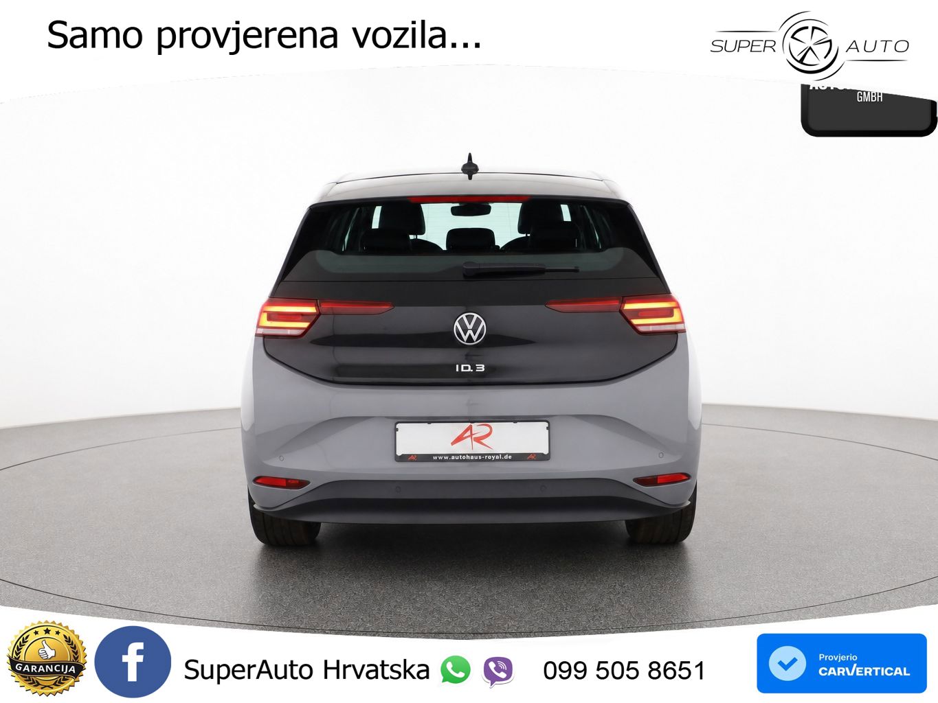 Volkswagen ID.3 Pro 62 kWh (204 KS)