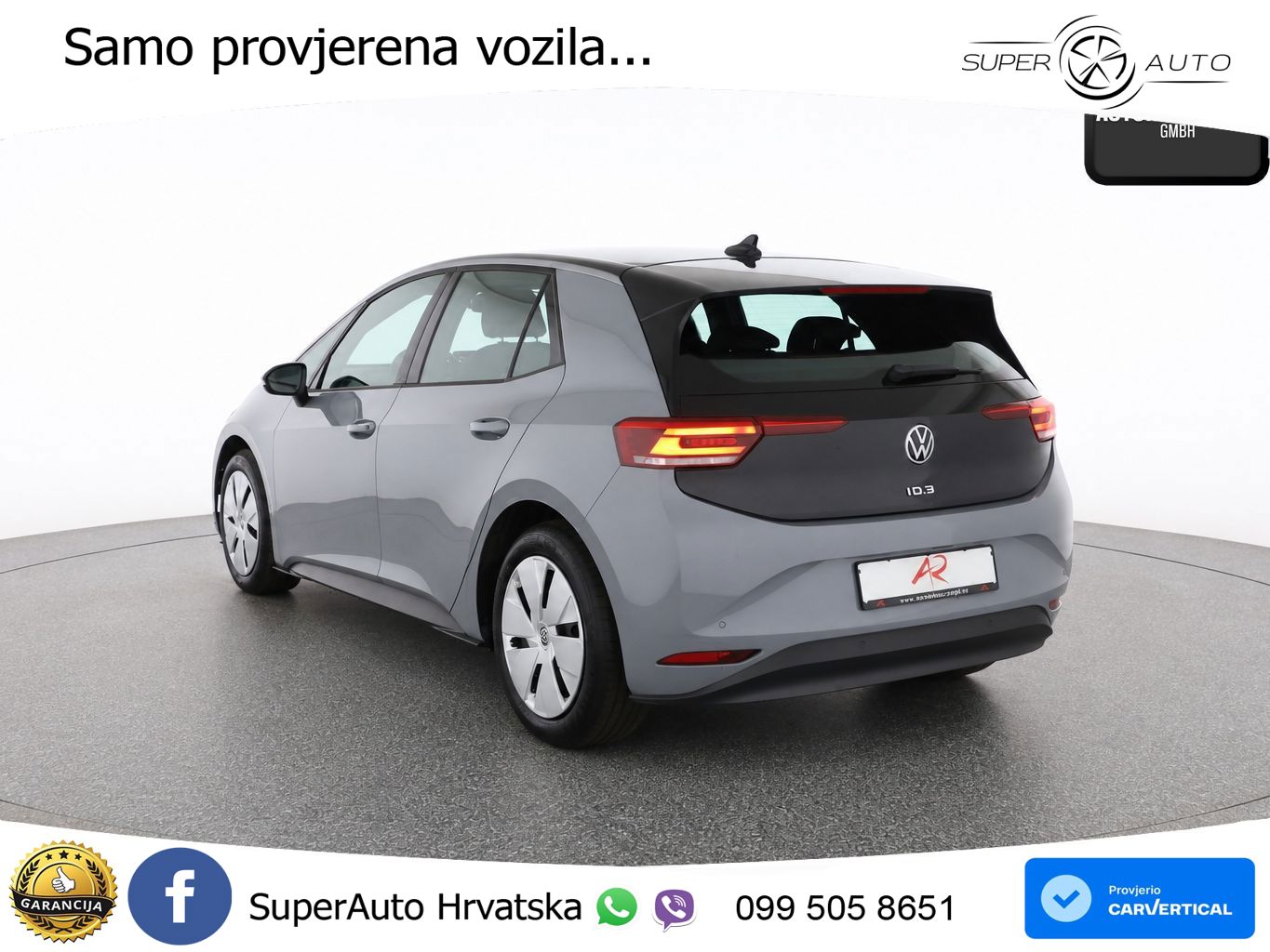 Volkswagen ID.3 Pro 62 kWh (204 KS)