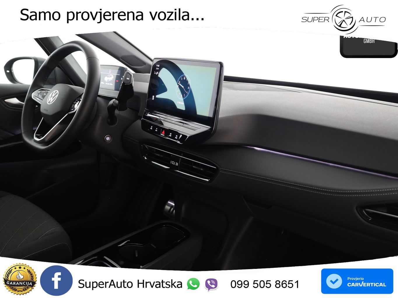 Volkswagen ID.3 Pro 62 kWh (204 KS)