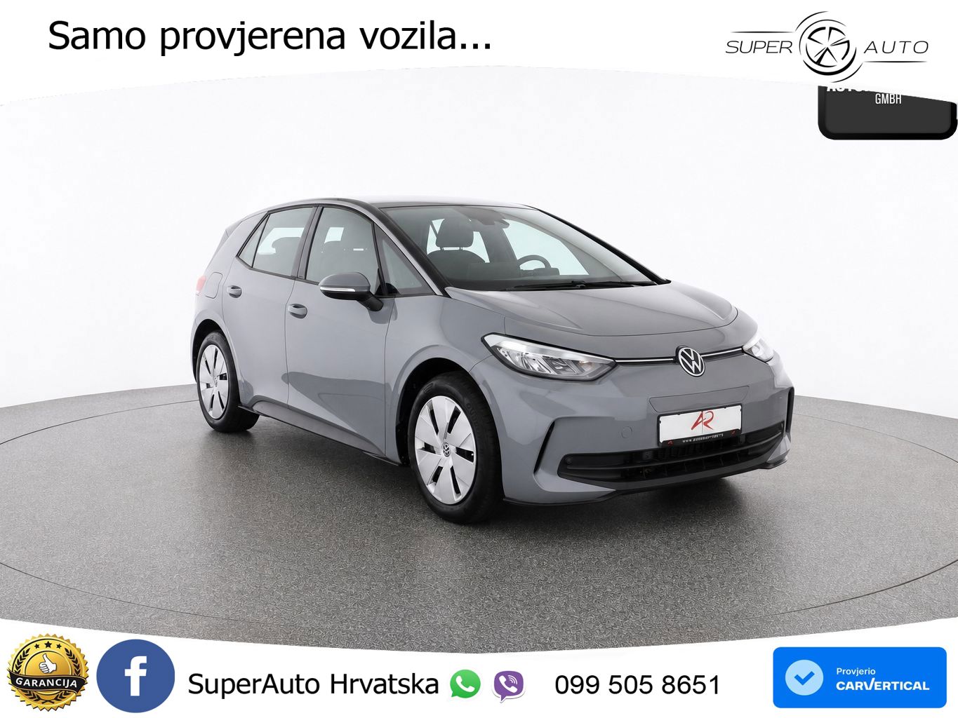 Volkswagen ID.3 Pro 62 kWh (204 KS)