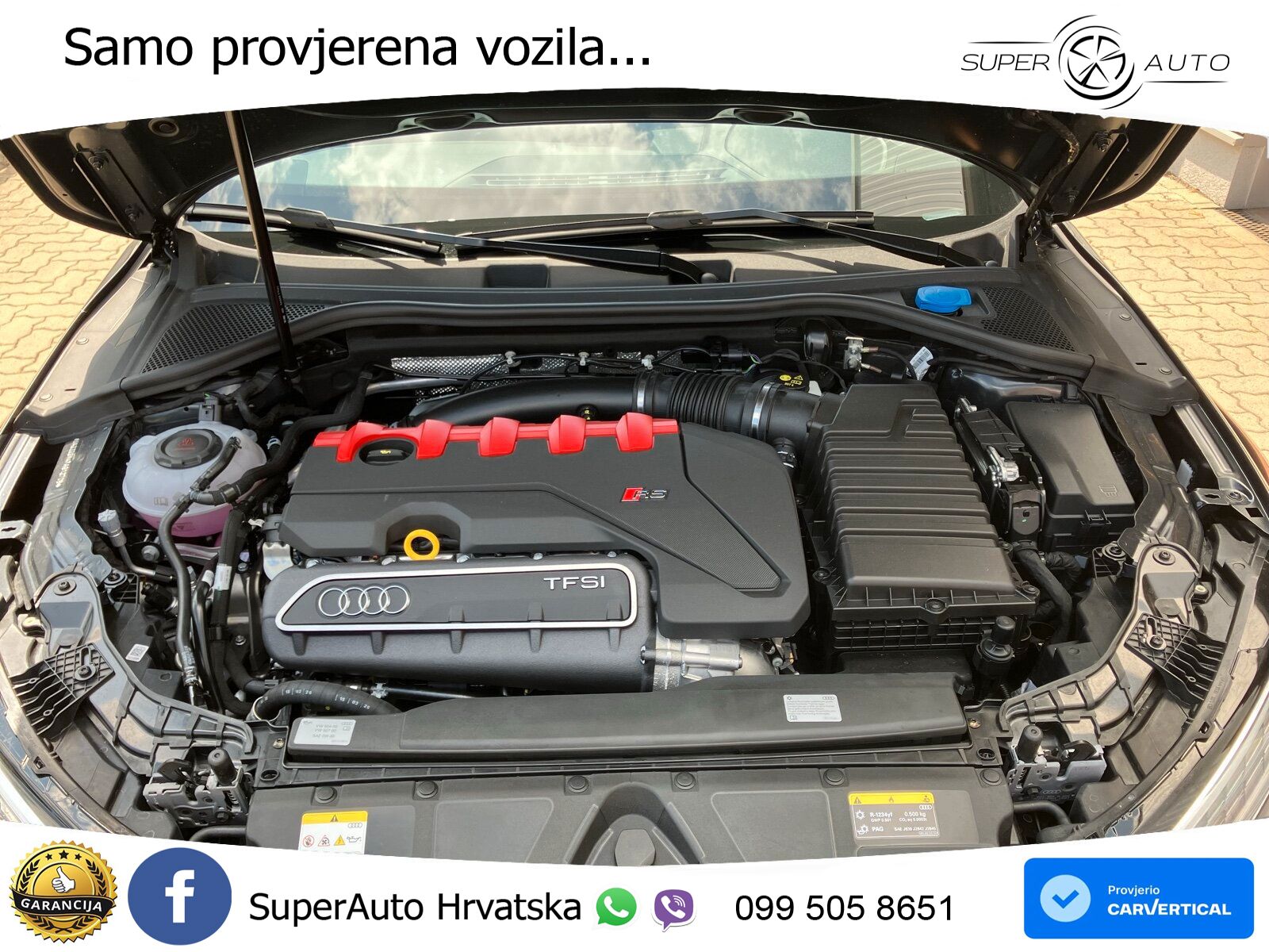 Audi RS3 Sedan 2.5 TFSI (400 KS) quattro S tronic LED+GR SJED+ACC