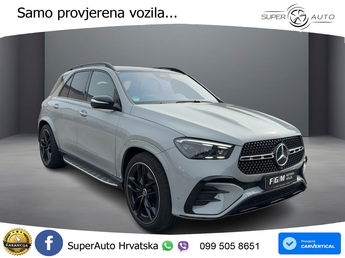Mercedes GLE 450d (367 KS) EQ Boost 4MATIC 9G-TRONIC AMG LED+GR SJED+ACC
