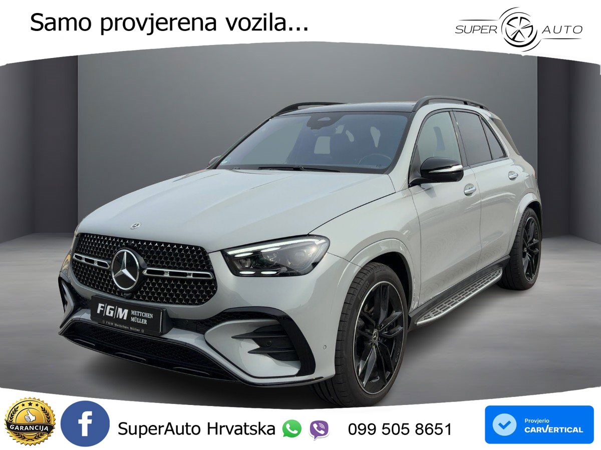 Mercedes GLE 450d (367 KS) EQ Boost 4MATIC 9G-TRONIC AMG LED+GR SJED+ACC