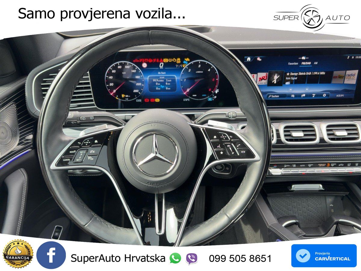 Mercedes GLE 450d (367 KS) EQ Boost 4MATIC 9G-TRONIC AMG LED+GR SJED+ACC