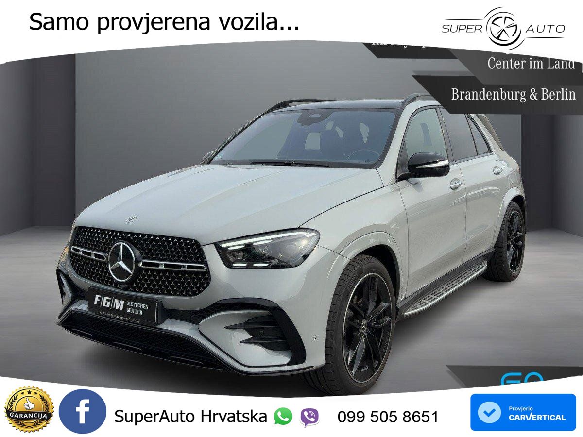 Mercedes GLE 450d (367 KS) EQ Boost 4MATIC 9G-TRONIC AMG LED+GR SJED+ACC
