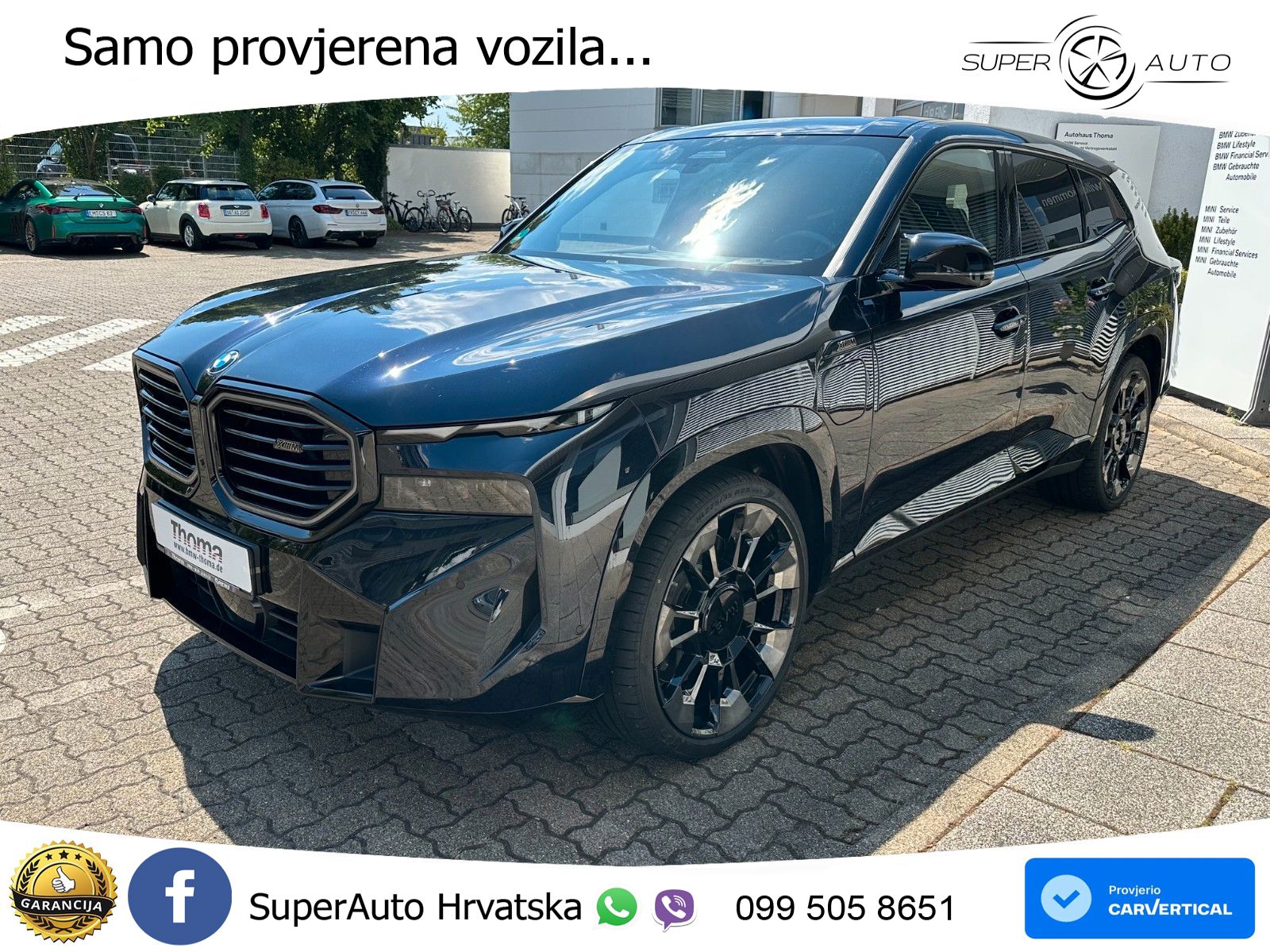 BMW XM 4.4 V8 (653 KS) xDrive Steptronic LED+GR SJED+ACC