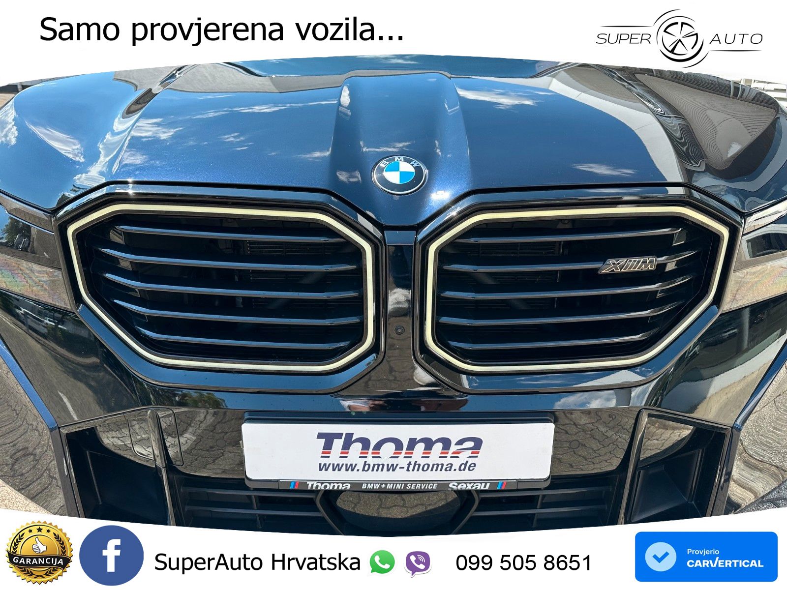BMW XM 4.4 V8 (653 KS) xDrive Steptronic LED+GR SJED+ACC
