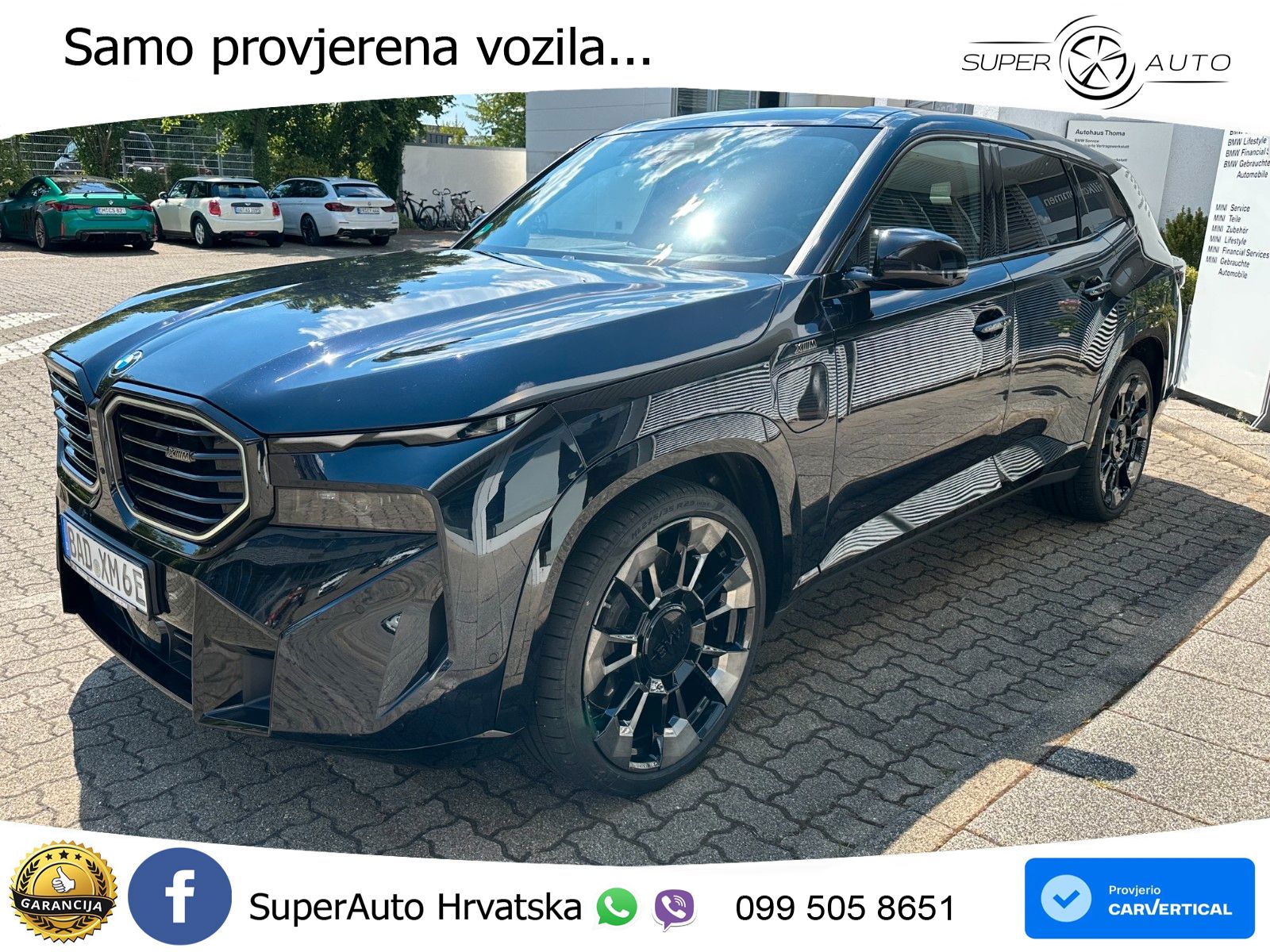 BMW XM 4.4 V8 (653 KS) xDrive Steptronic LED+GR SJED+ACC