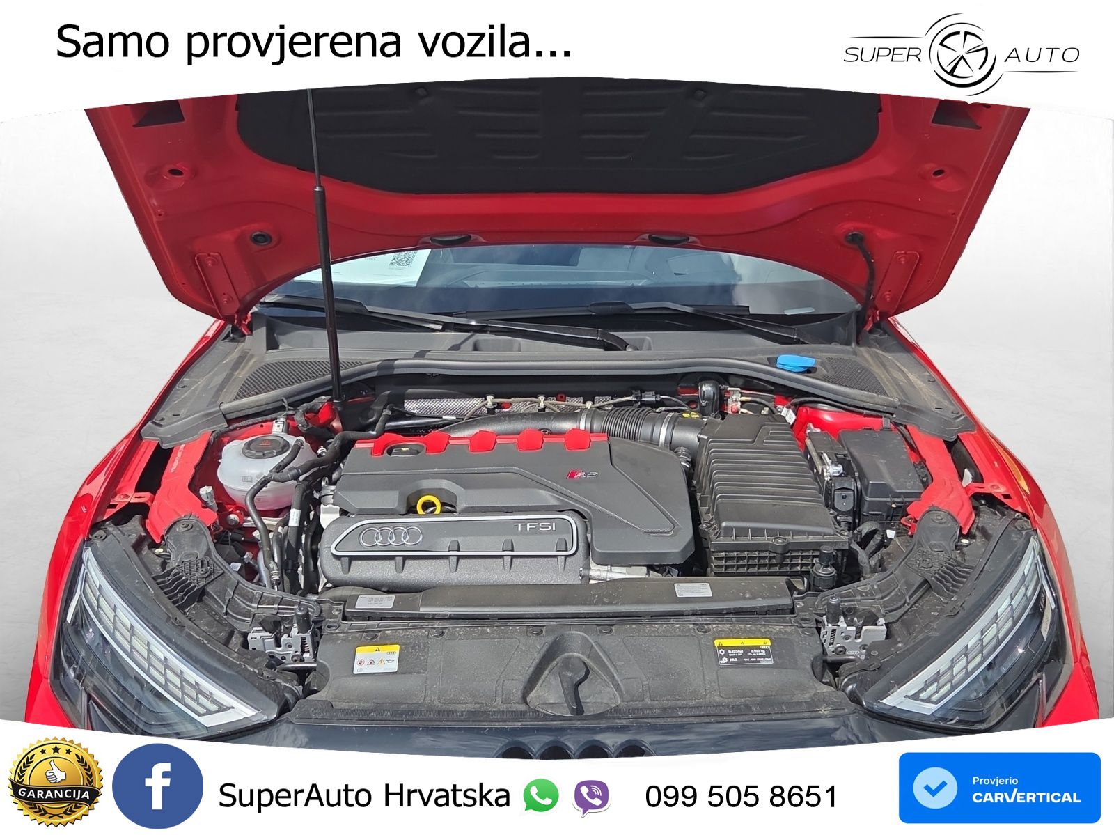 Audi RS3 Sportback 2.5 TFSI (400 KS) quattro S tronic LED+GR SJED+ACC