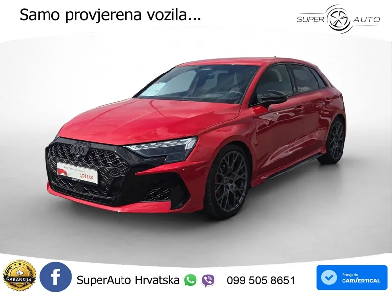 Audi RS3 Sportback 2.5 TFSI (400 KS) quattro S tronic LED+GR SJED+ACC
