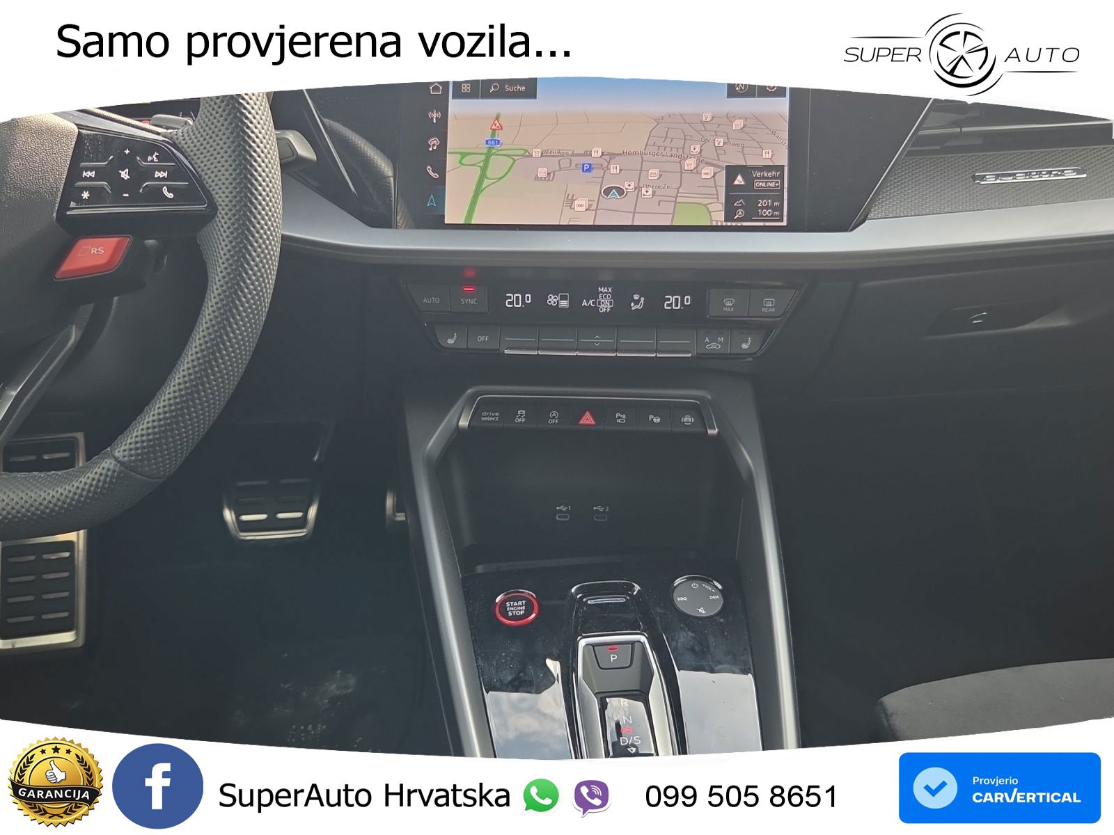 Audi RS3 Sportback 2.5 TFSI (400 KS) quattro S tronic LED+GR SJED+ACC