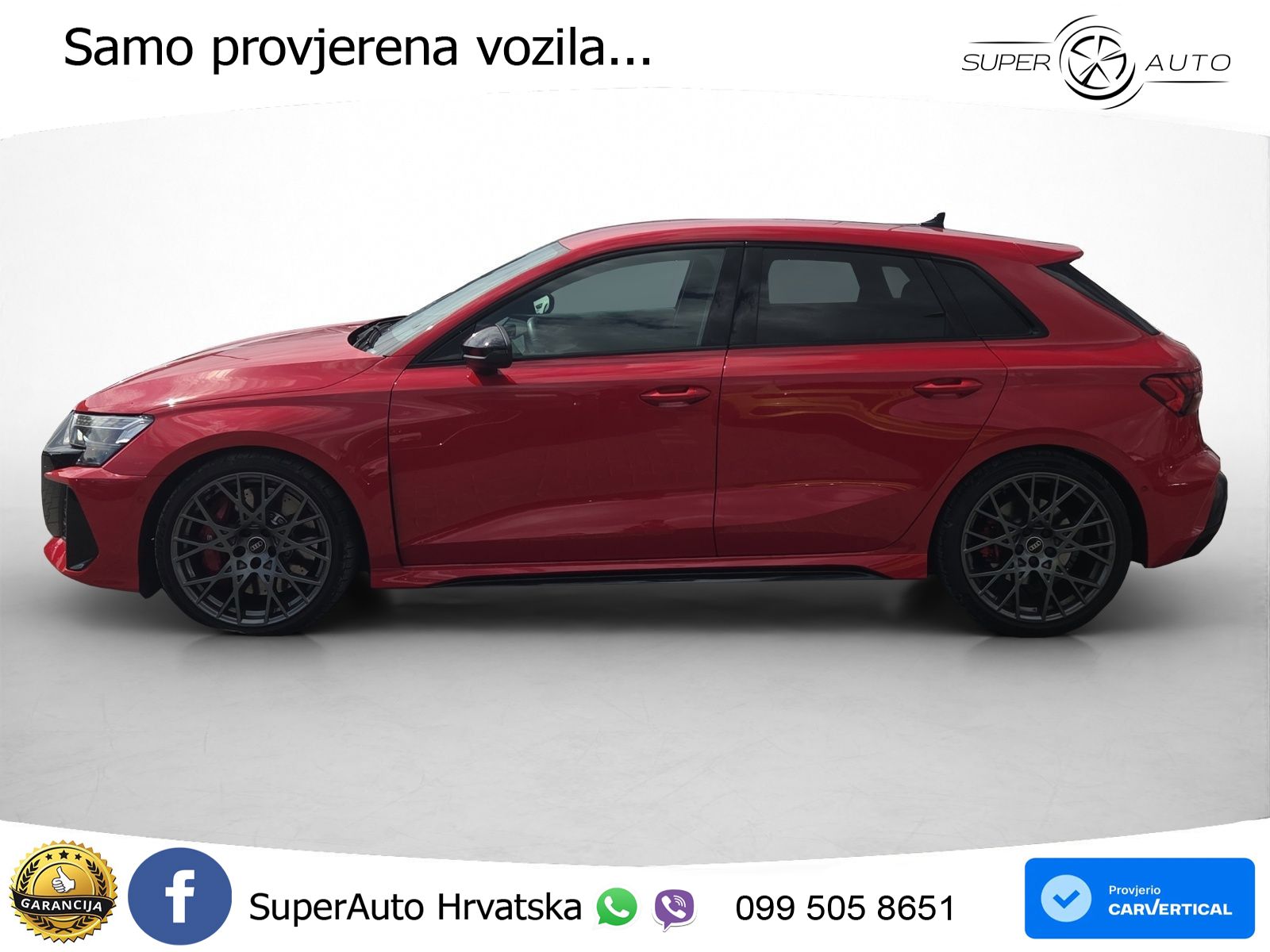 Audi RS3 Sportback 2.5 TFSI (400 KS) quattro S tronic LED+GR SJED+ACC