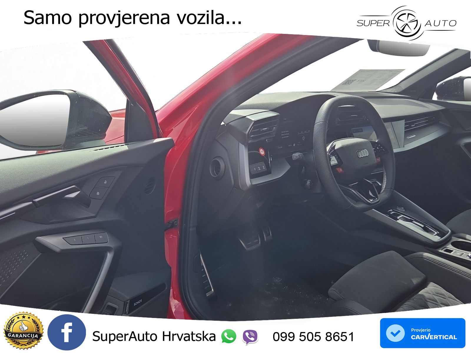 Audi RS3 Sportback 2.5 TFSI (400 KS) quattro S tronic LED+GR SJED+ACC