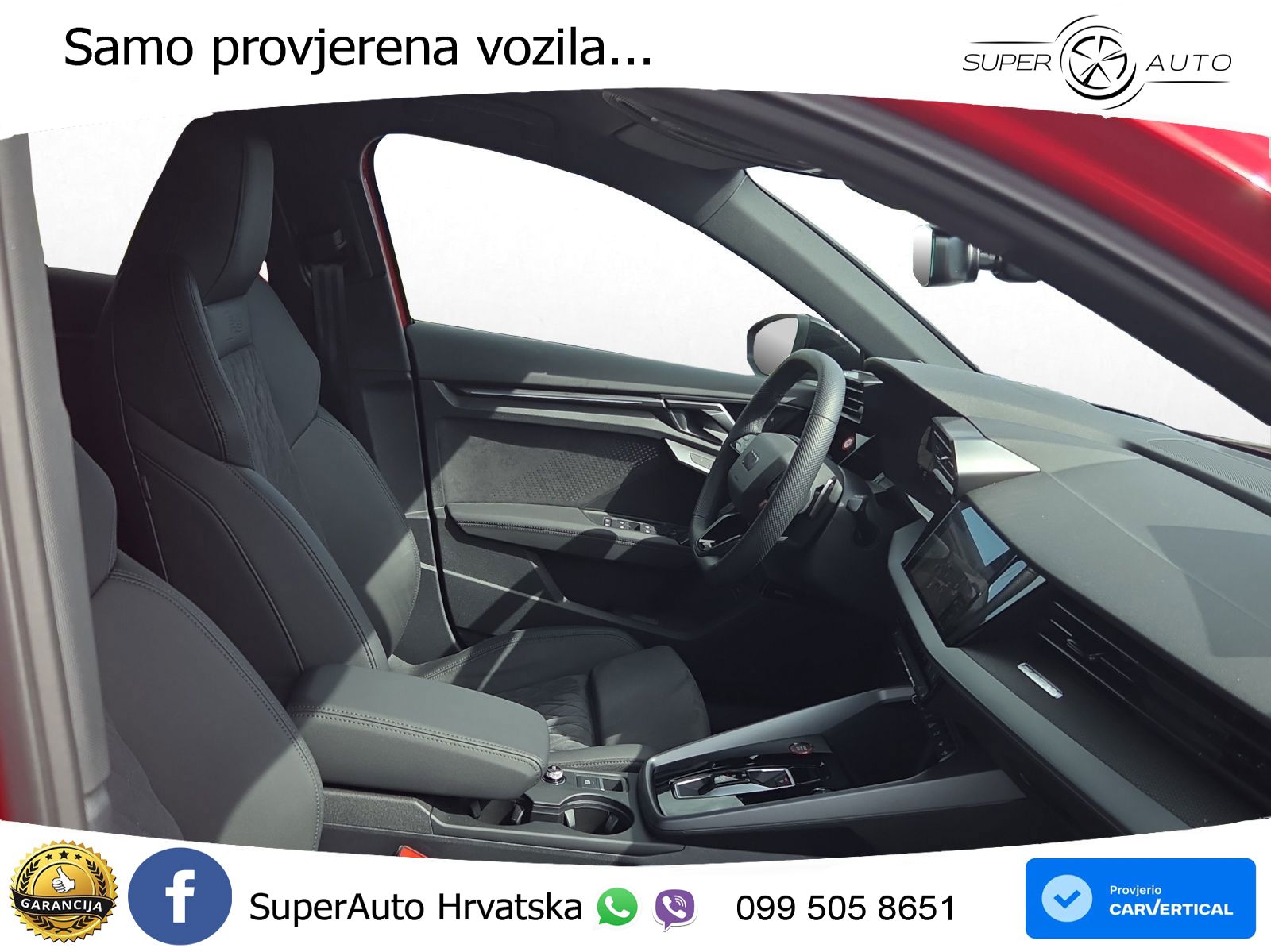 Audi RS3 Sportback 2.5 TFSI (400 KS) quattro S tronic LED+GR SJED+ACC