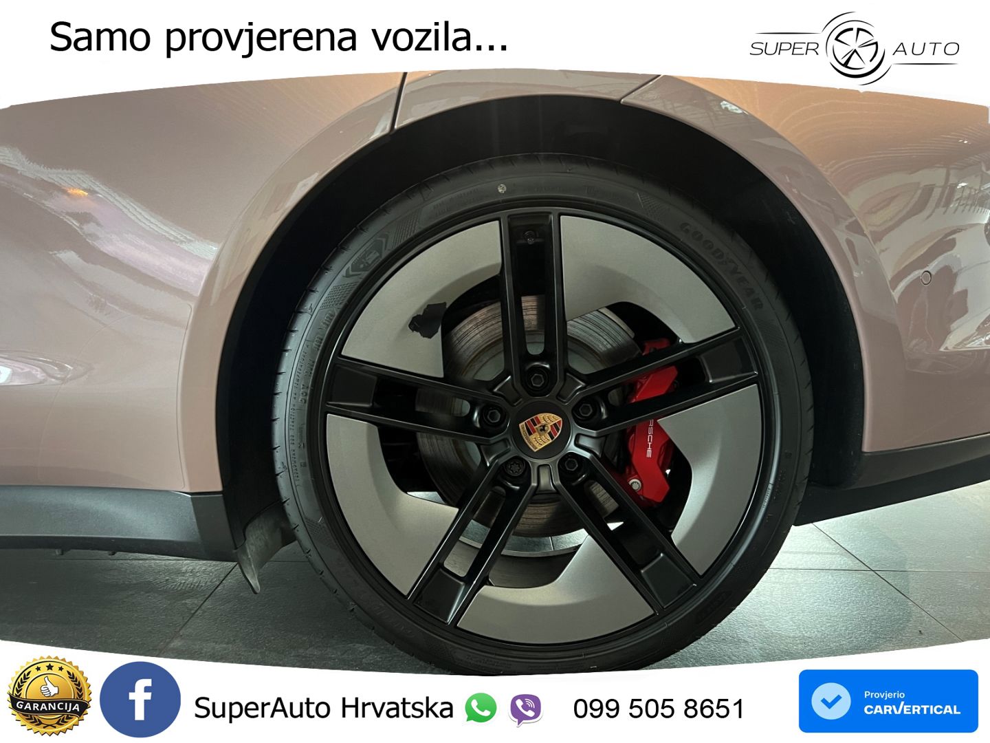 Porsche Taycan 4S 105 kWh (598 KS)