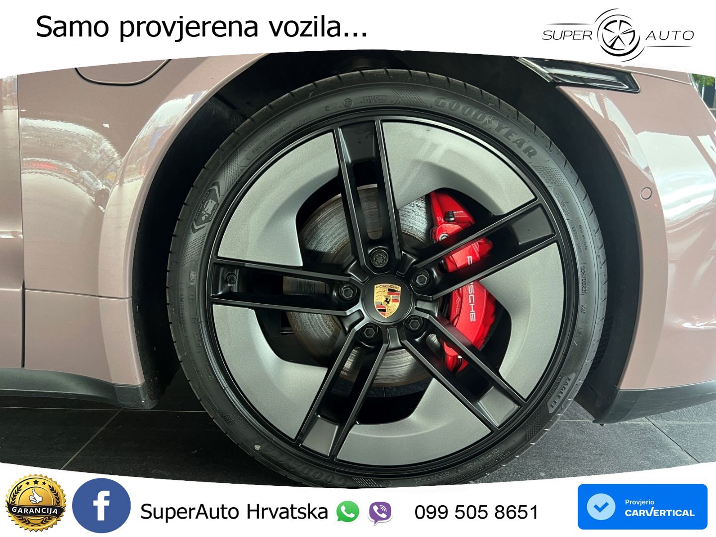 Porsche Taycan 4S 105 kWh (598 KS)