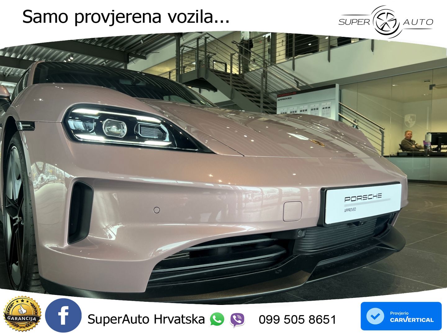 Porsche Taycan 4S 105 kWh (598 KS)