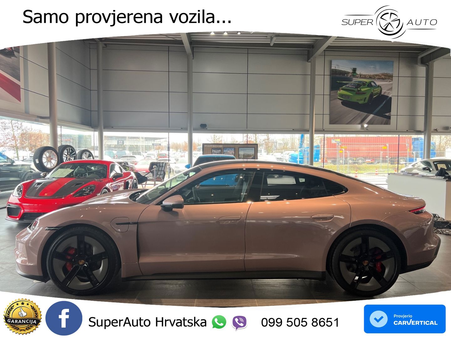 Porsche Taycan 4S 105 kWh (598 KS)