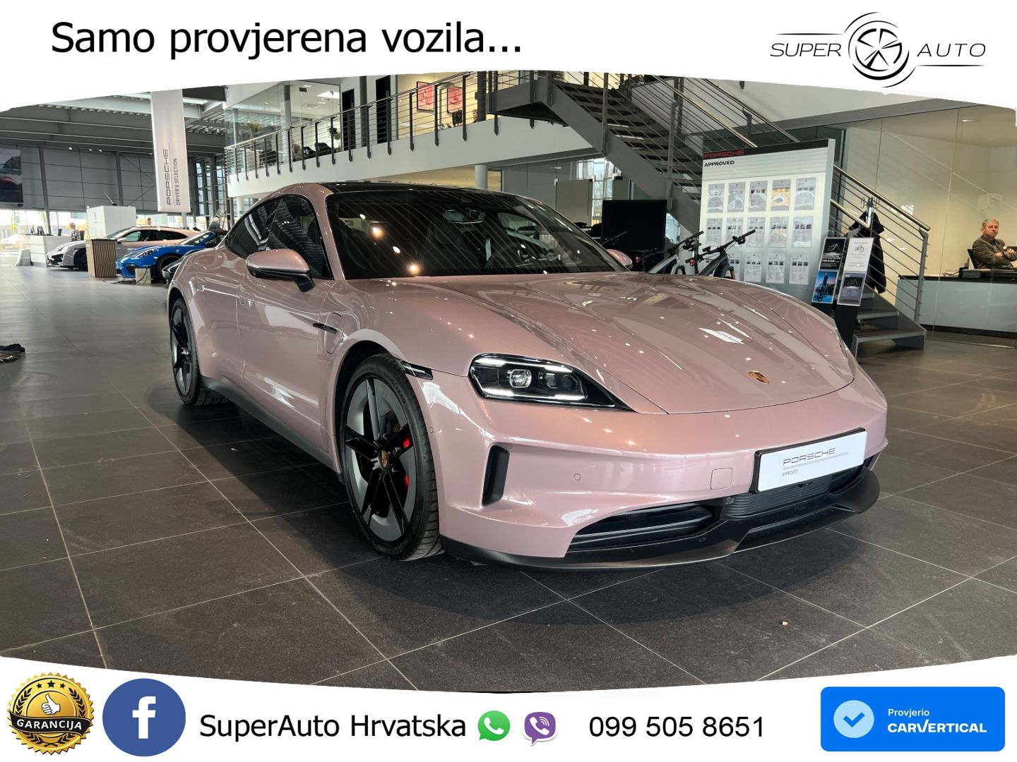 Porsche Taycan 4S 105 kWh (598 KS)